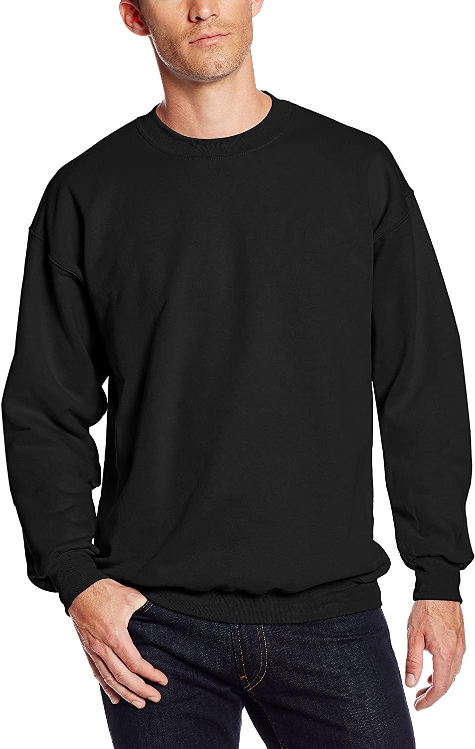 Hanes Mens Ultimate Cotton Heavyweight Crewneck Sweatshirt