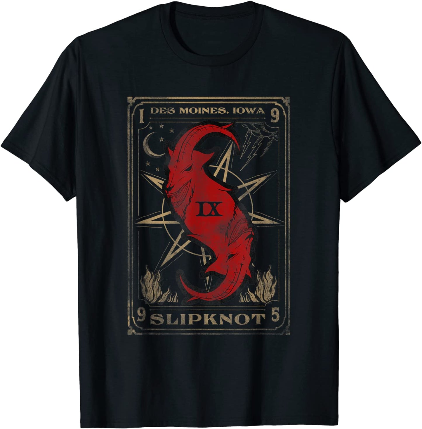 Slipknot Tarot Card Goat T-Shirt