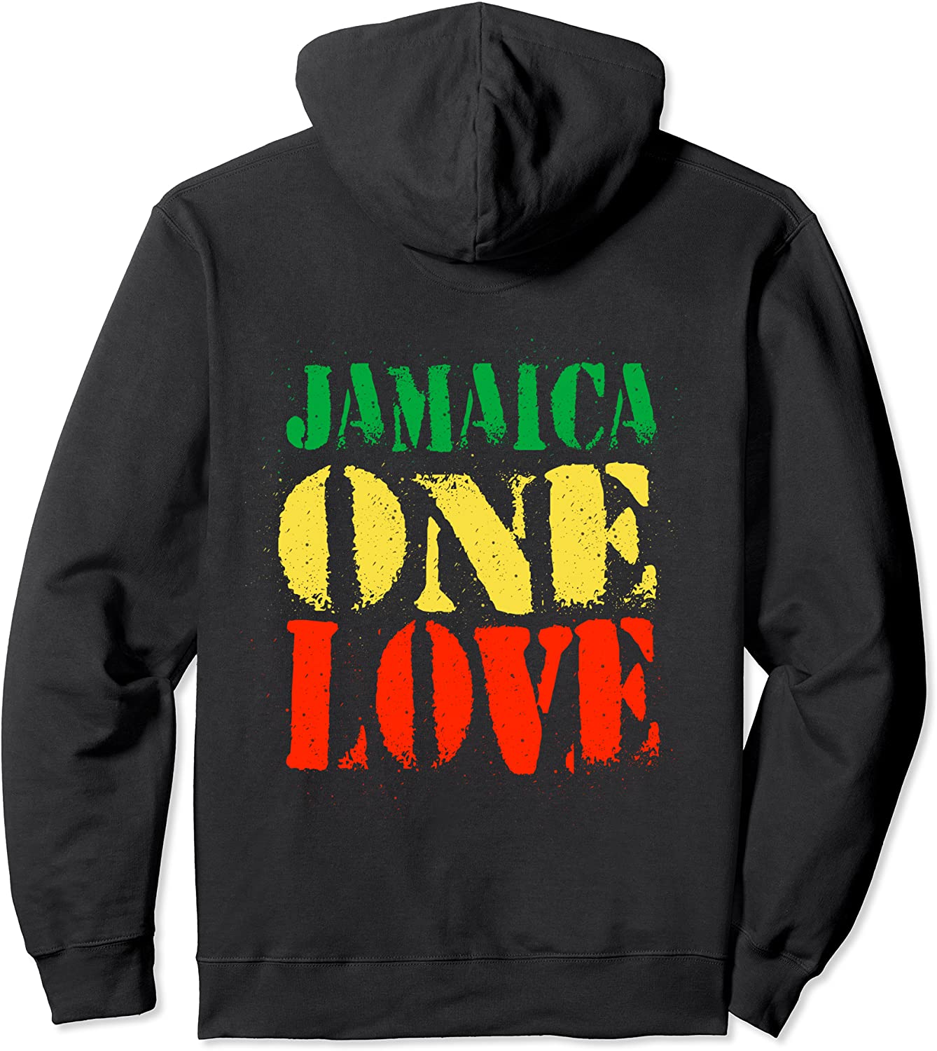 Jamaica One Love Unisex Hoodie Rasta Colors Reggae Men Women