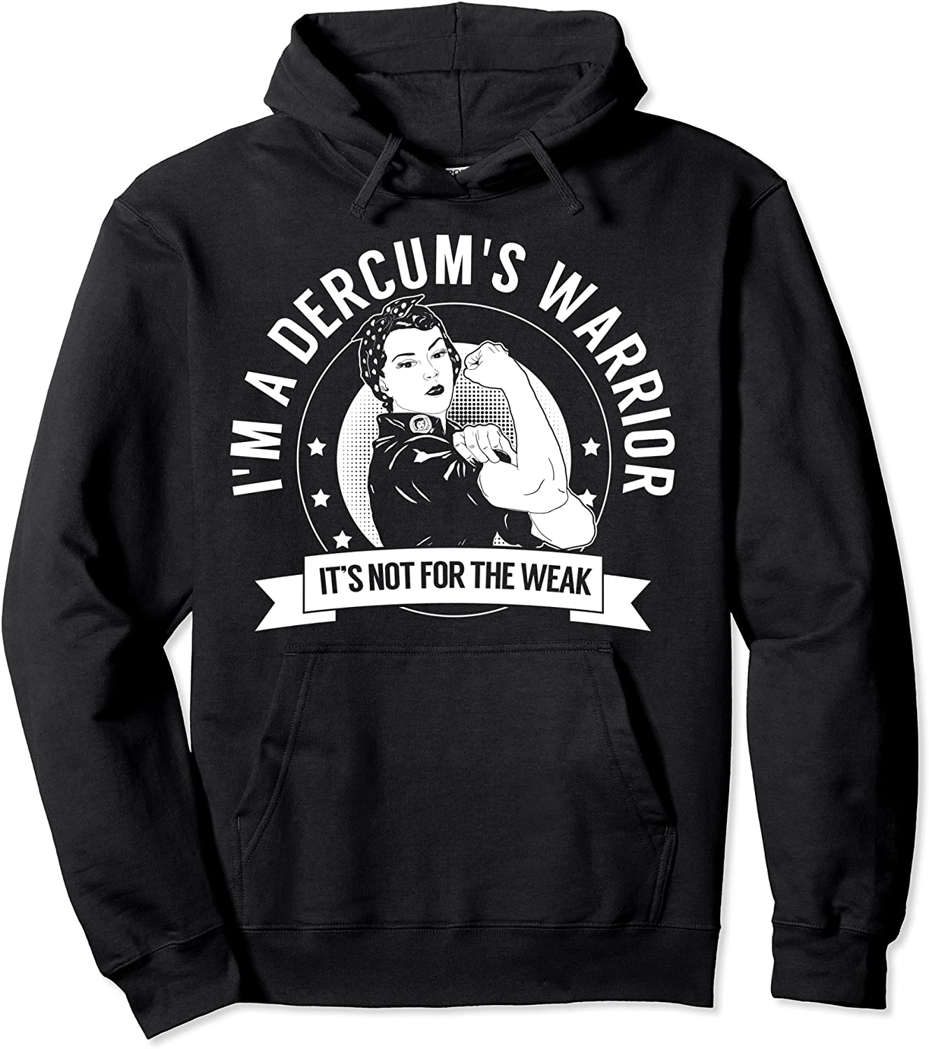Dercums Warrior NFTW Hoodie - Dercums Disease Awareness