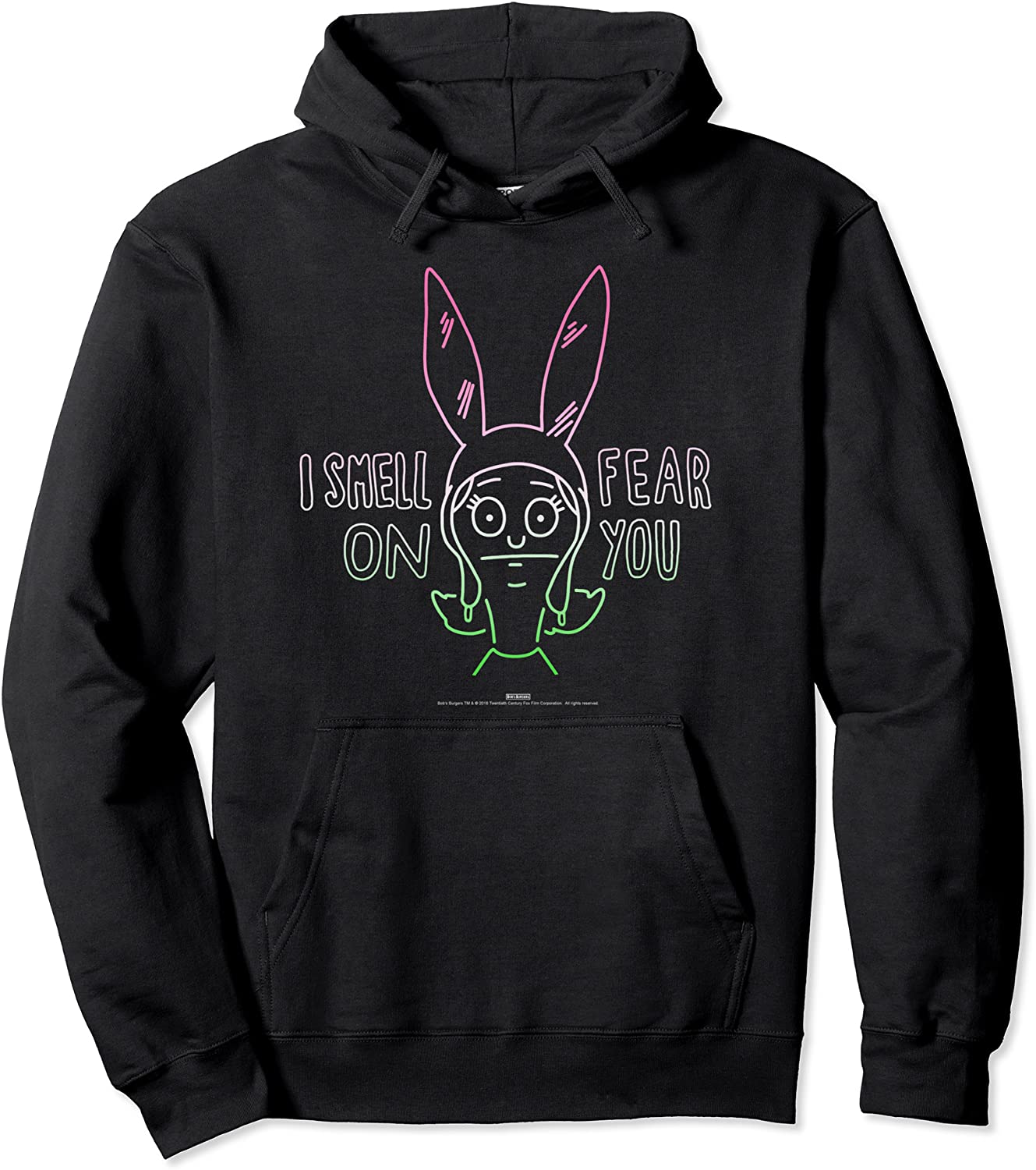 Bobs Burgers I Smell Fear On You Louise Pullover Hoodie
