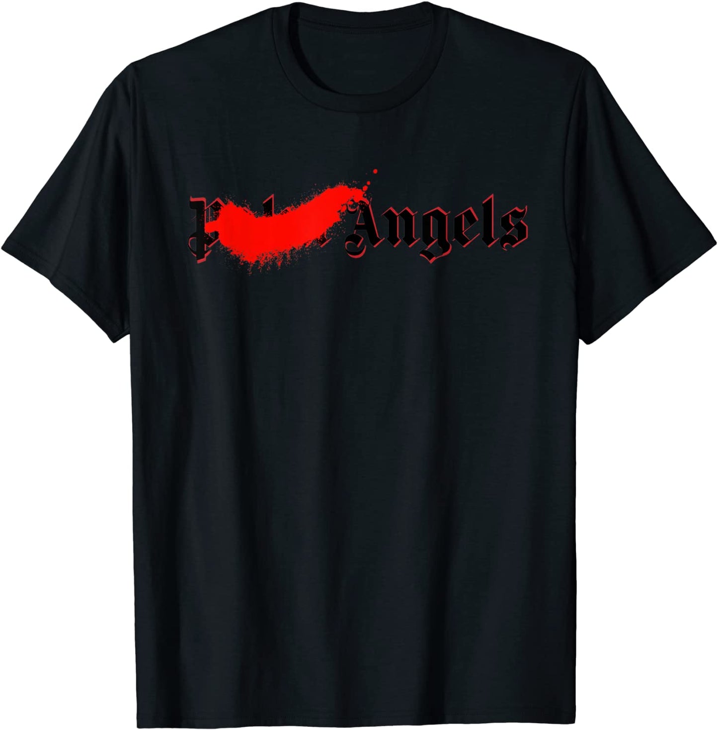 Angels Pretty Angels Spray Design T-Shirt