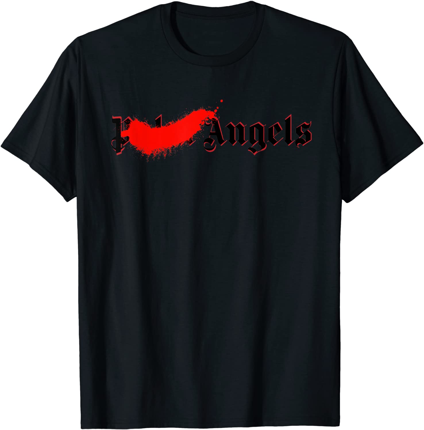 Angels Pretty Angels Spray Design T-Shirt