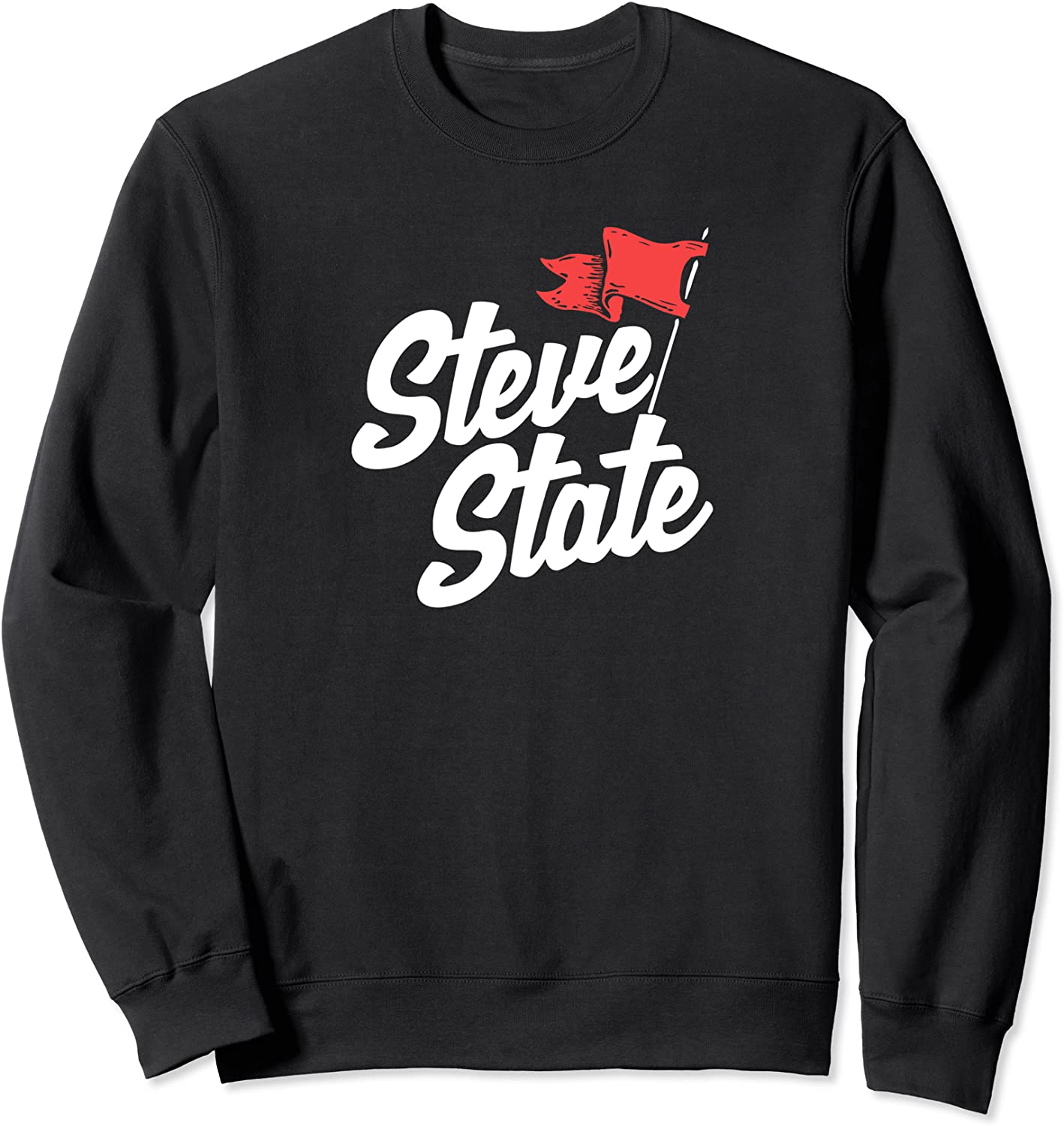 Steve State - Light Flag Mark Graphic Sweatshirt