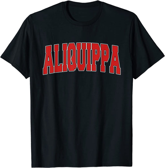 ALIQUIPPA PA PENNSYLVANIA Varsity Style USA Vintage Sports T-Shirt