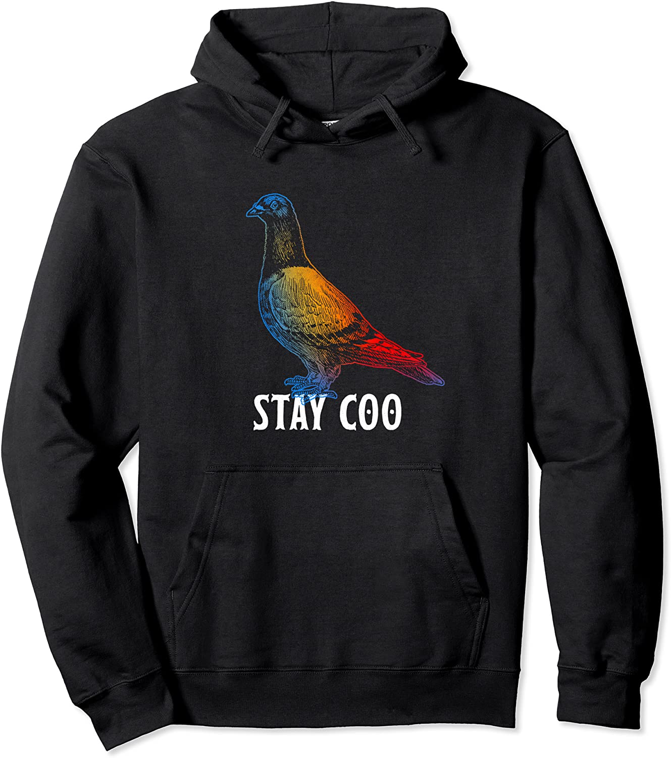 Pigeon Stay Coo Funny Pullover Hoodie Love Pigeons Bird