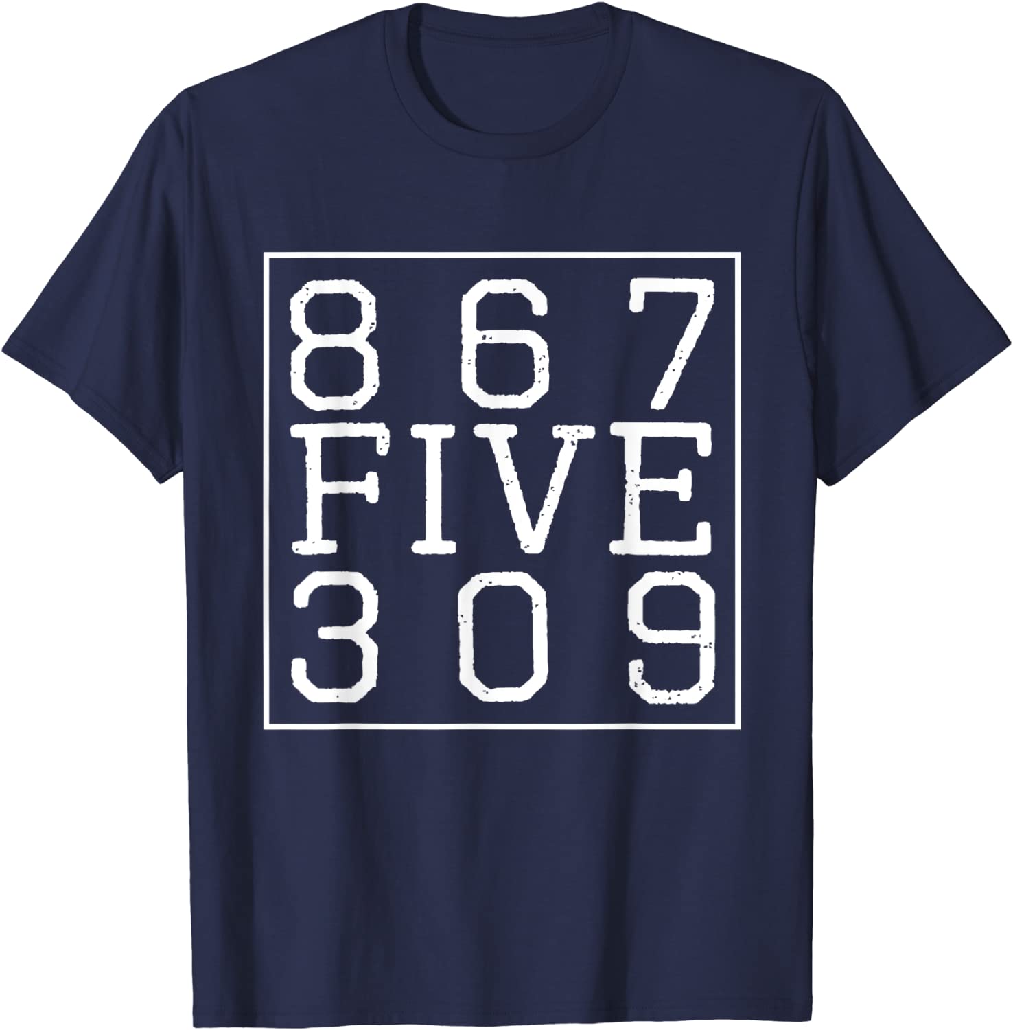 Funny 8675309 Vintage Nostalgia 80s 90s Men Women T-Shirt