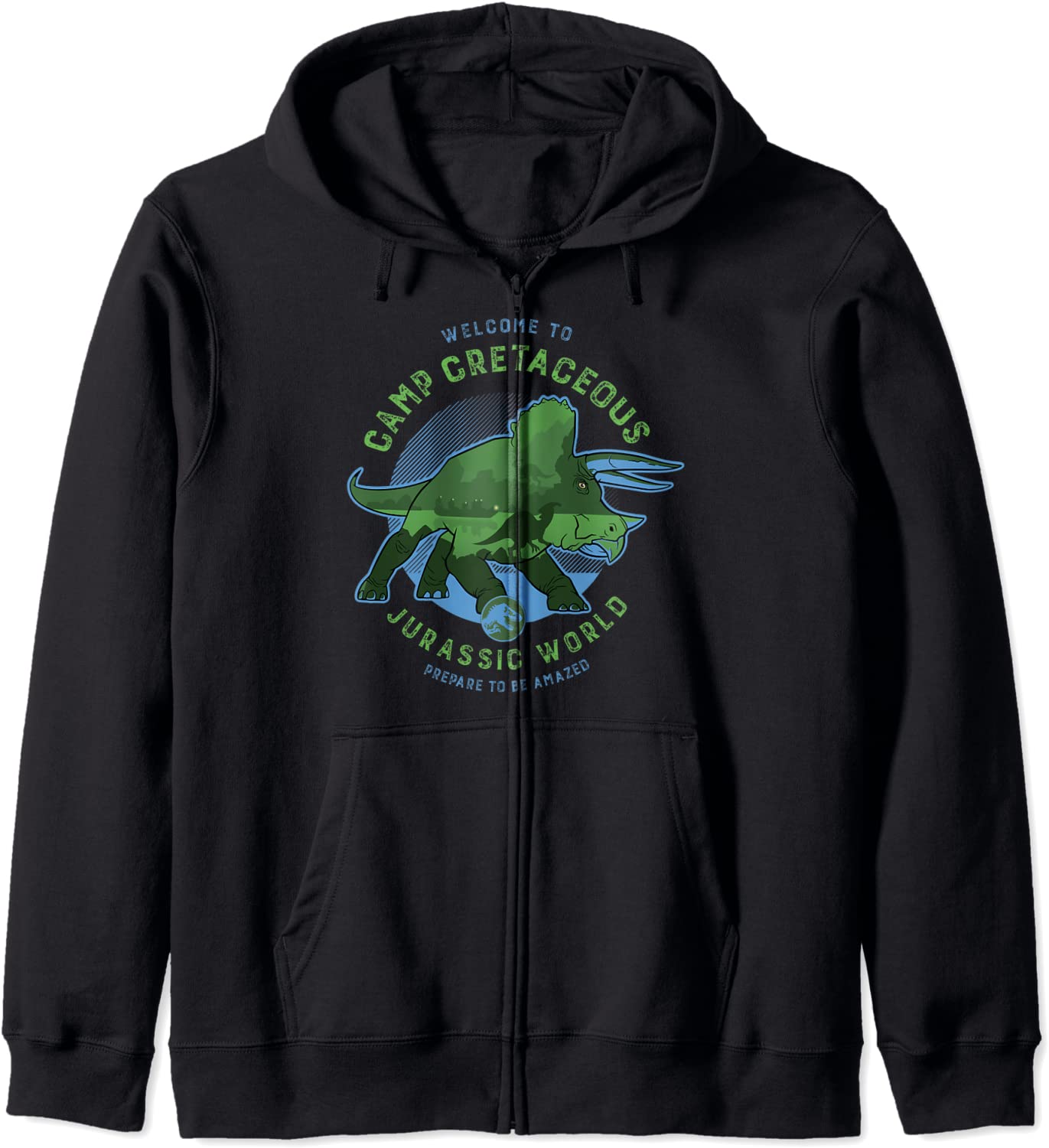 Jurassic World Camp Cretaceous Welcome Triceratops Hoodie