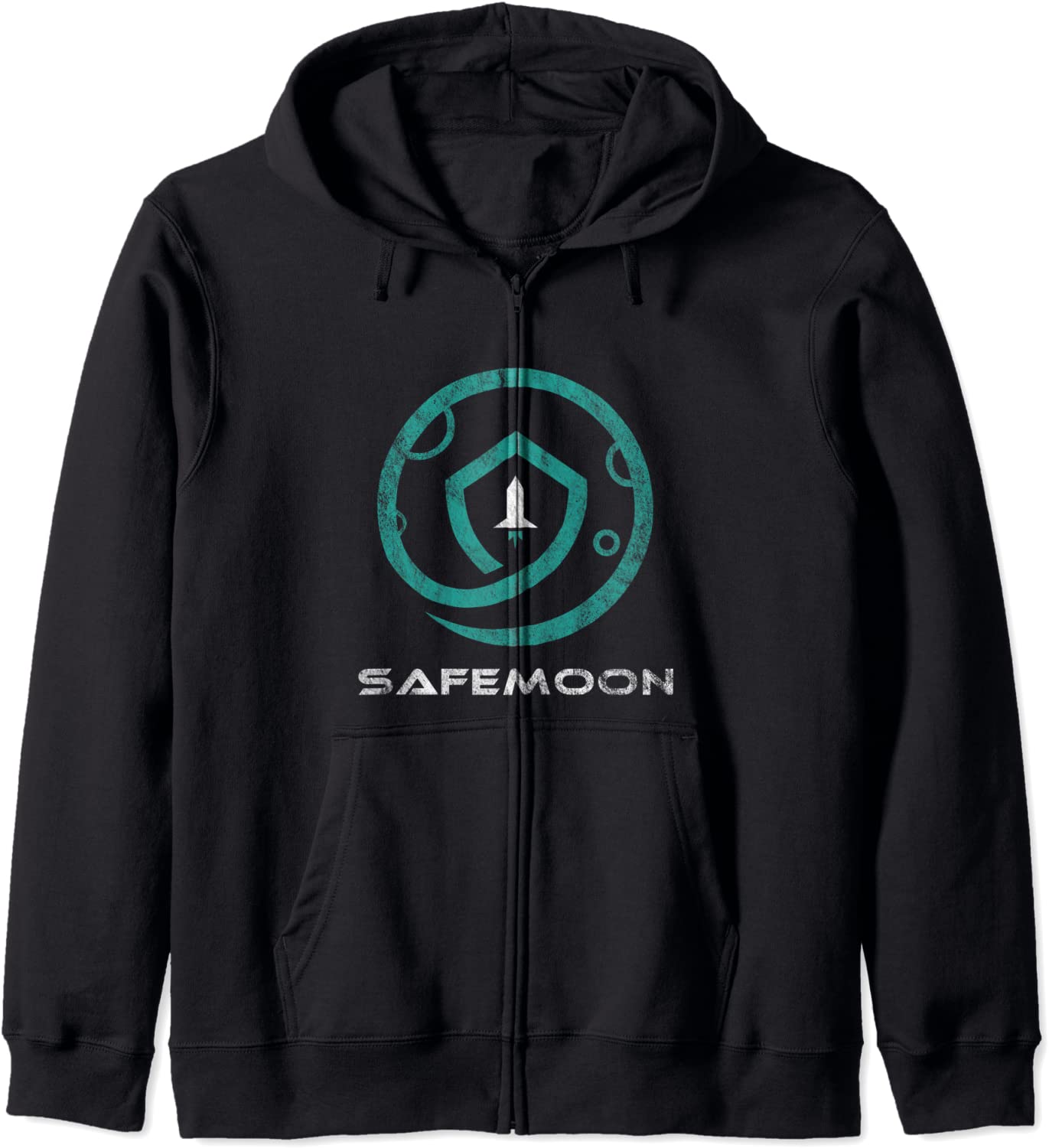 Safemoon Cryptocurrency Vintage Retro HODL Blockchain Crypto Hoodie