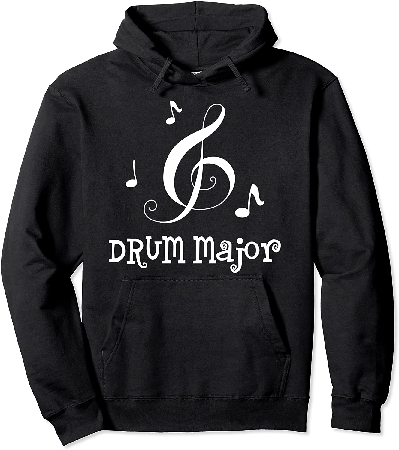 Drum Major Music Gift Marching Band Hoodie