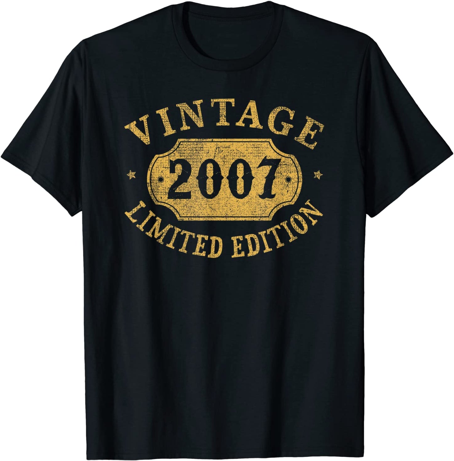 14 years old 14th Birthday Anniversary Gift Limited 2007 T-Shirt