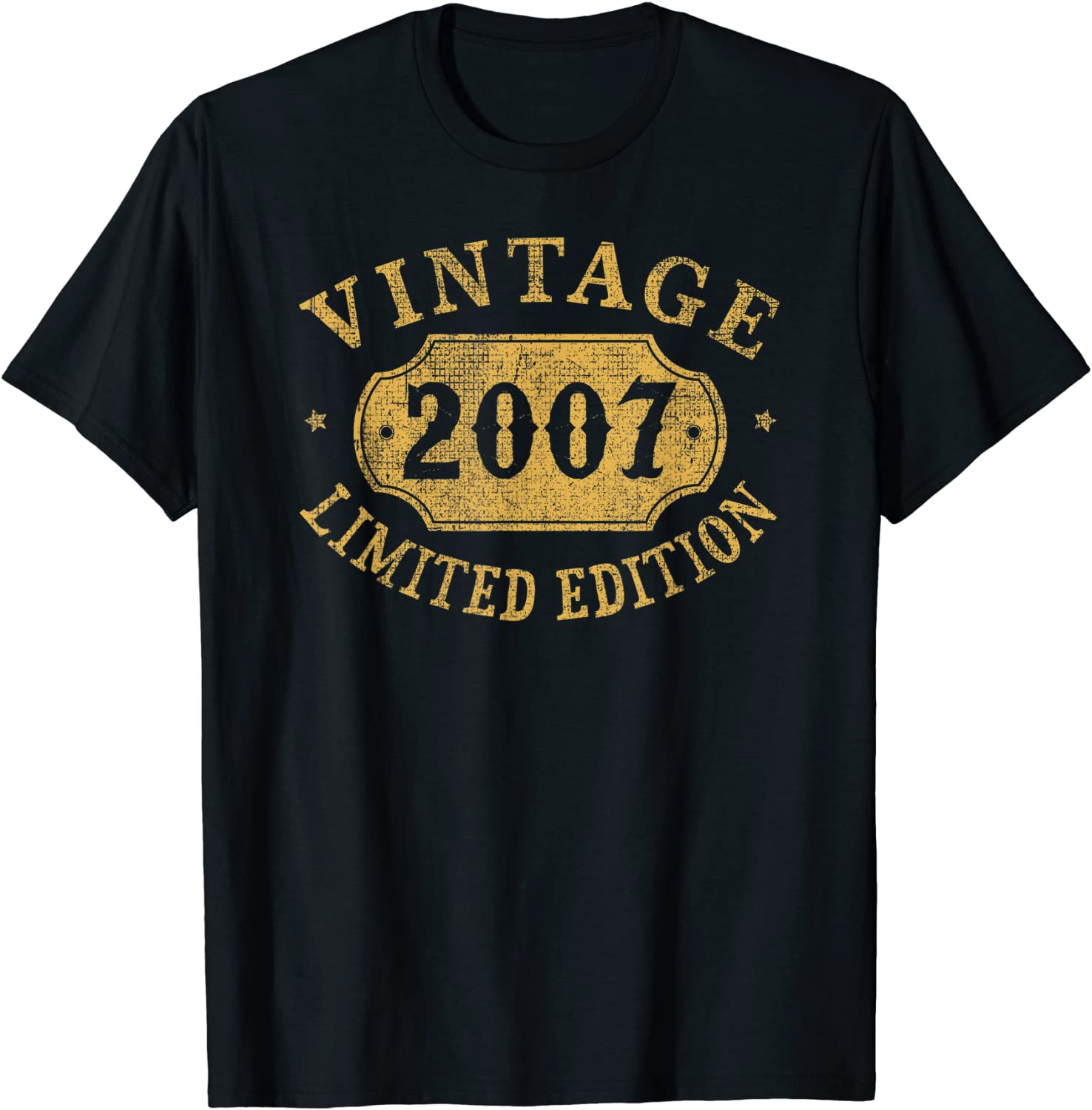 14 years old 14th Birthday Anniversary Gift Limited 2007 T-Shirt