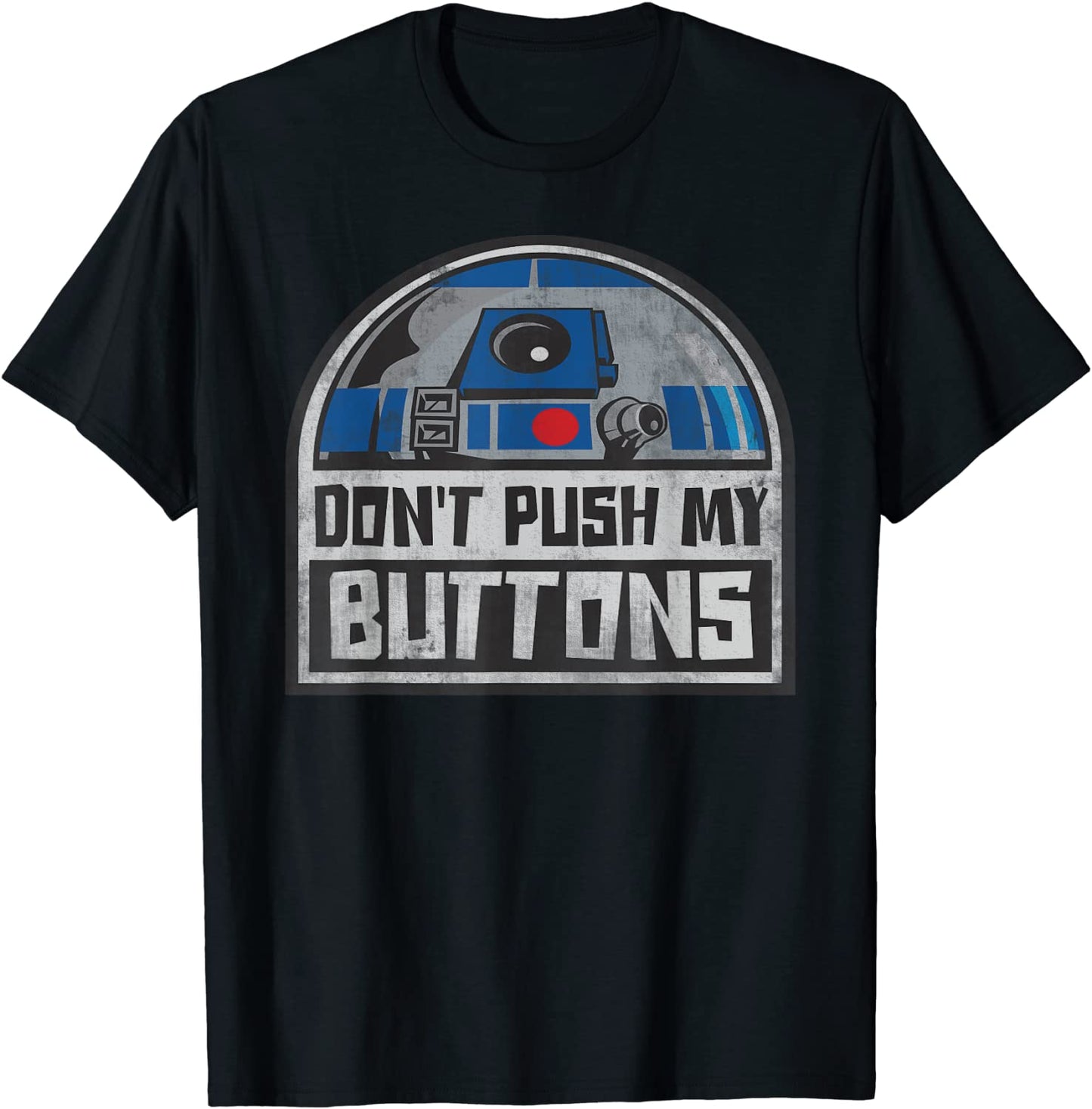 Star Wars R2-D2 Droid Dont Push My Buttons T-Shirt