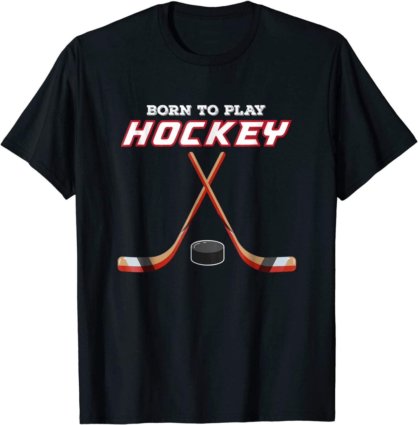 Born to play Hockey T-Shirt for love of the sport tshirt