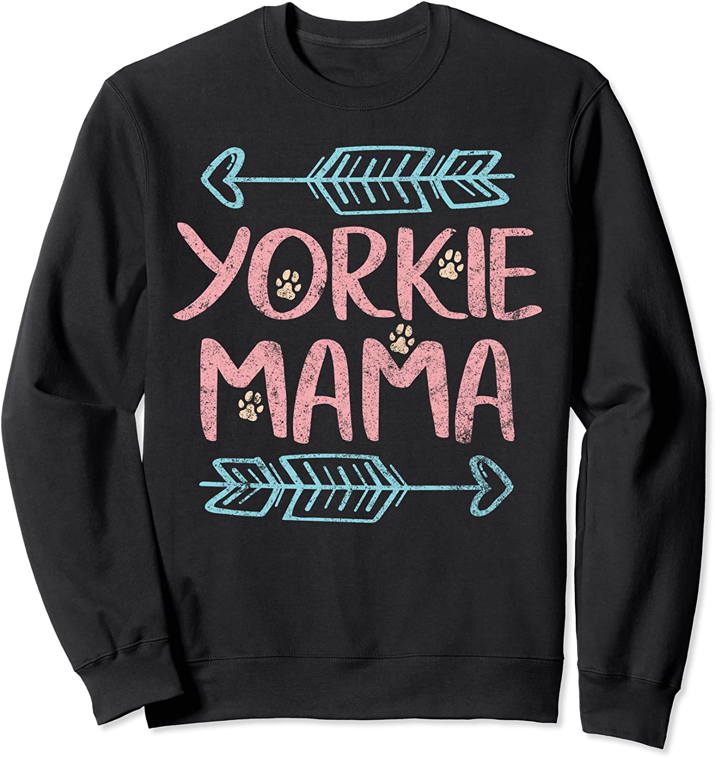 Yorkie Mama Shirt Yorkie Dog Lover Owner Funny Dog Mom Sweatshirt