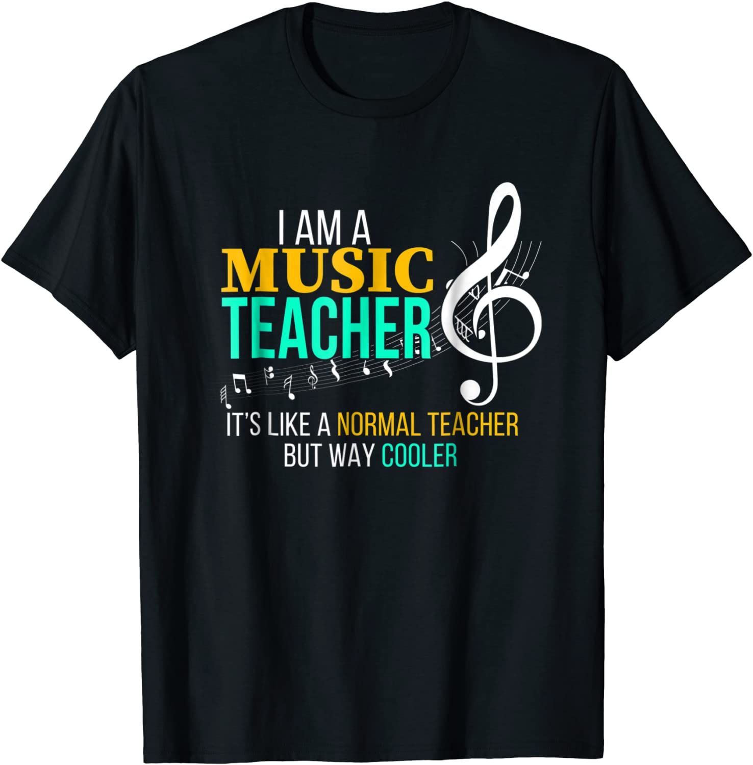 Funny Music Teacher T Shirt Music Teacher Cool Teacher Gifts