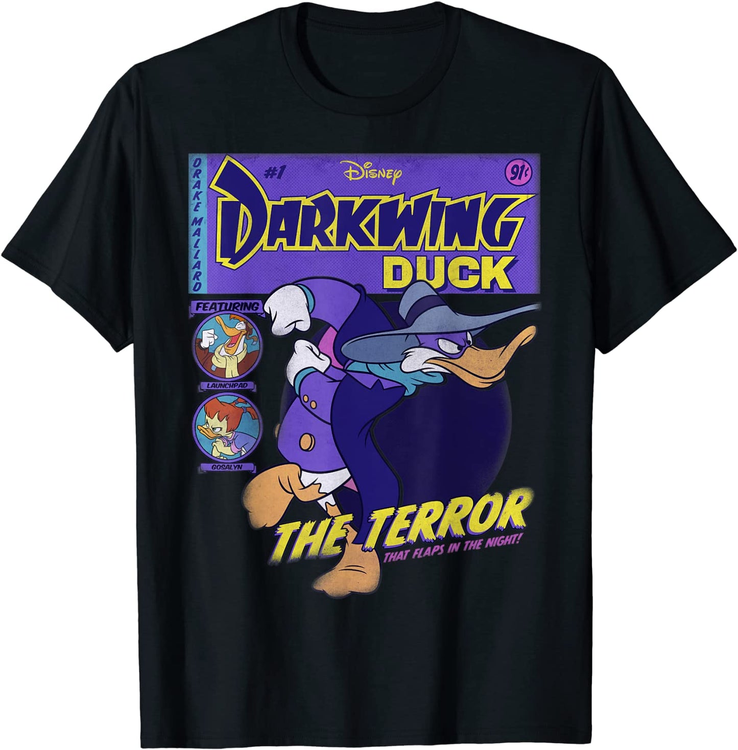Disney Darkwing Duck Comic Cover T-Shirt