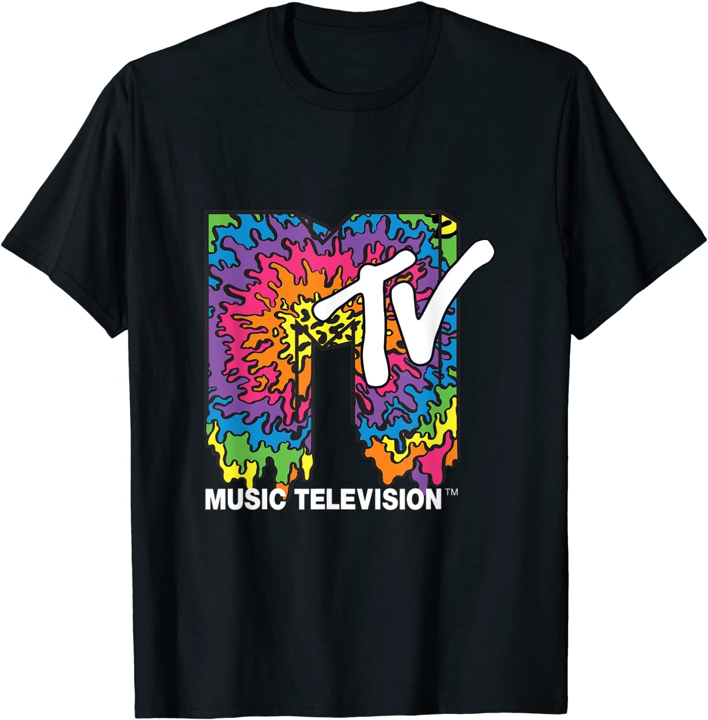 Classic MTV Melting Tie Dye T-Shirt