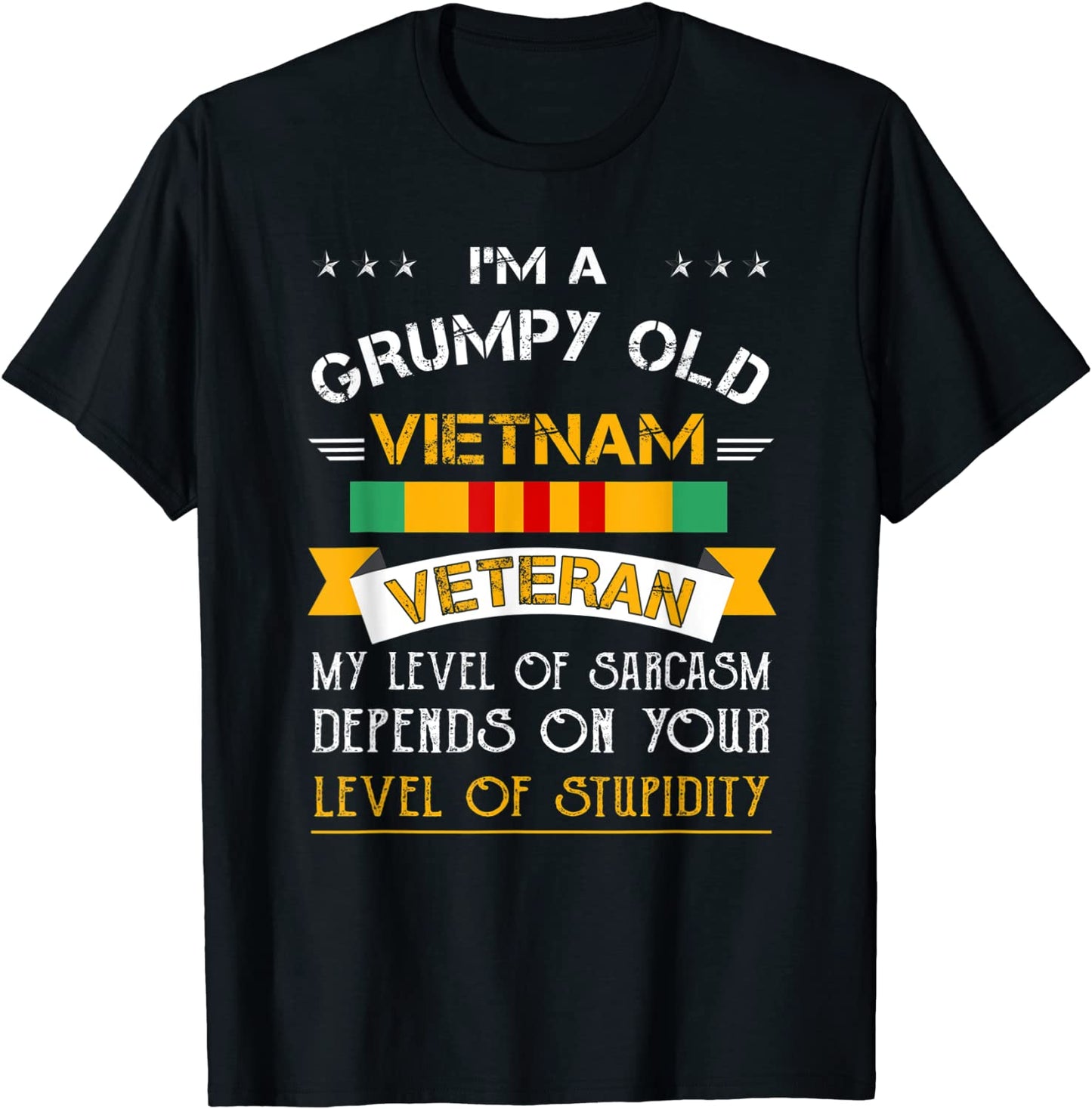 Grumpy Old Vietnam Veteran T Shirt
