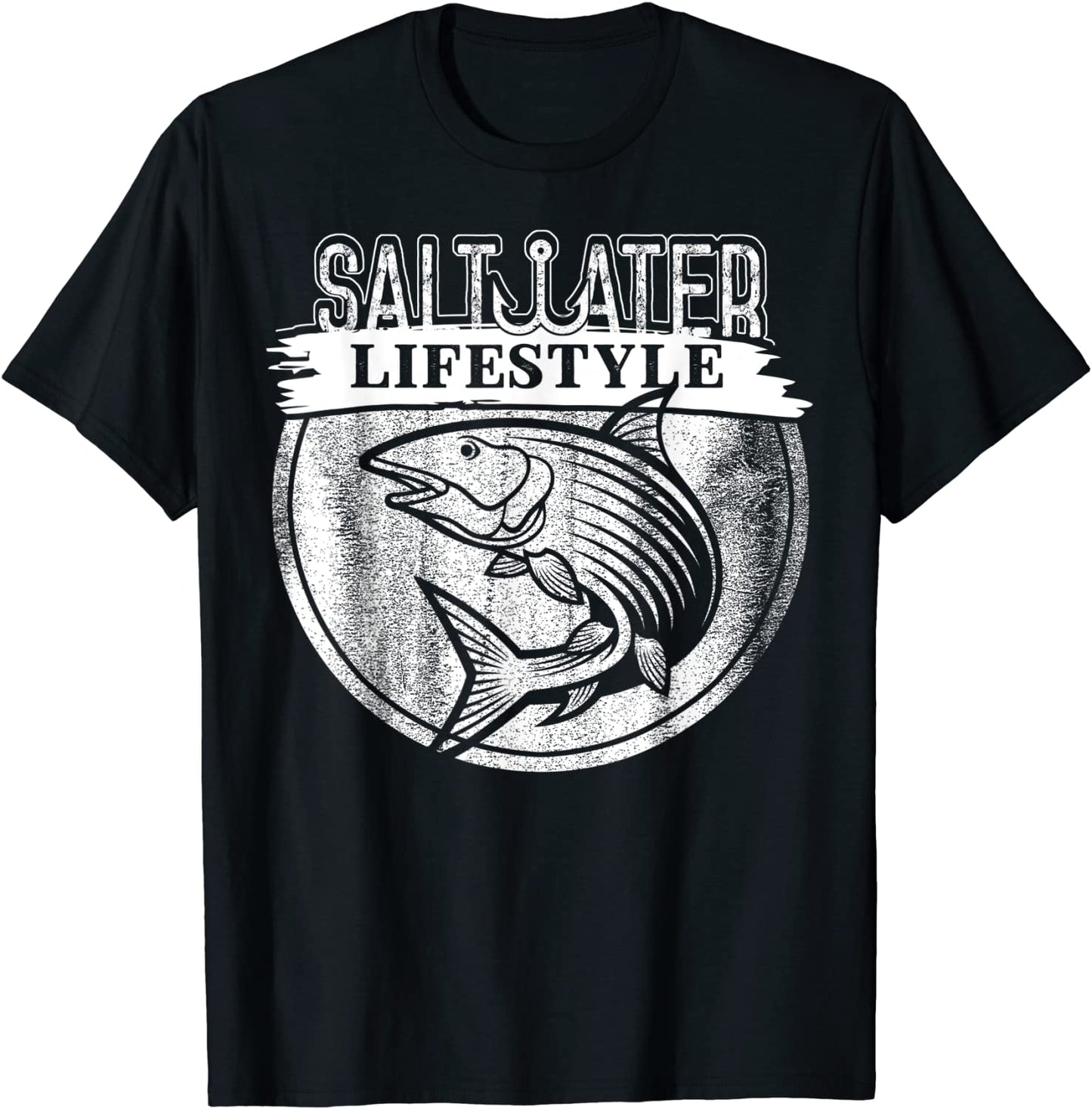 Saltwater Deep Sea Fishing Angler Fisherman Sport Bonefish T-Shirt