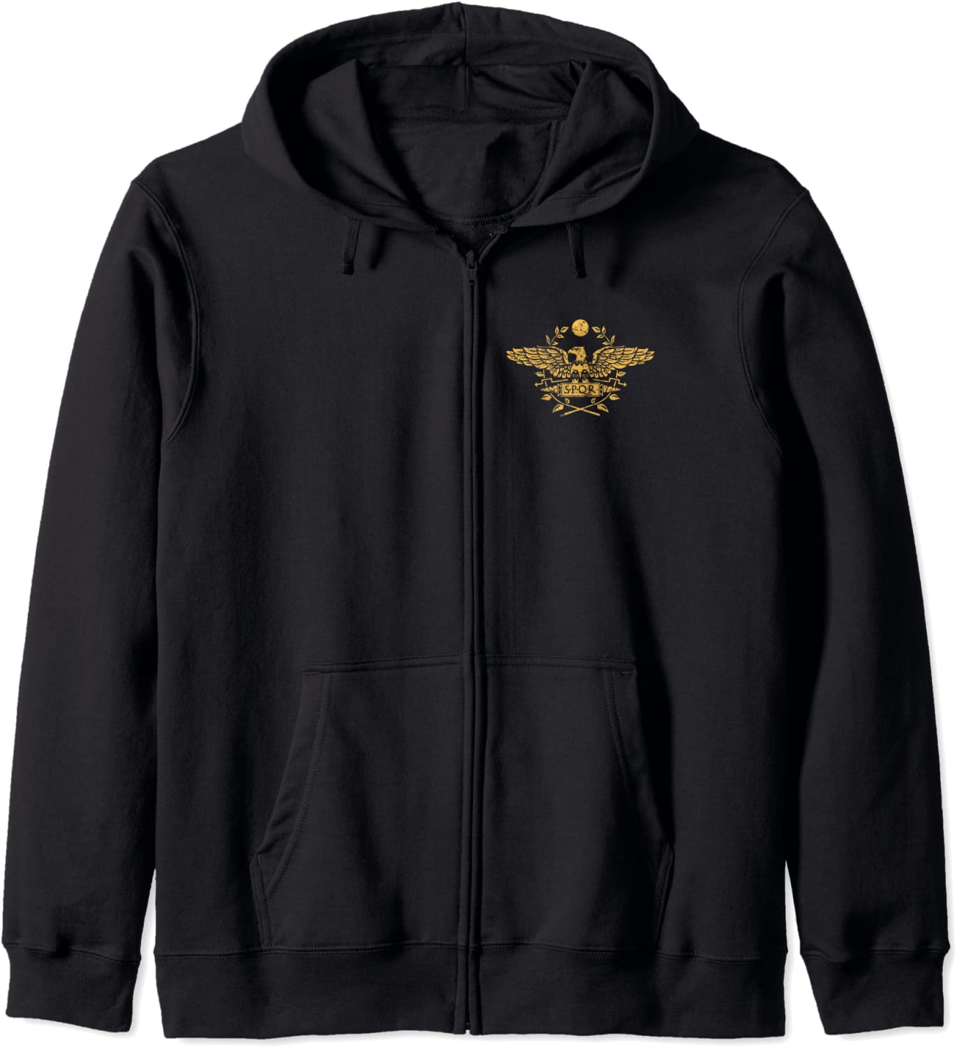Legio IX Hispana Taurus Emblem Roman Legion Back Print Hoodie