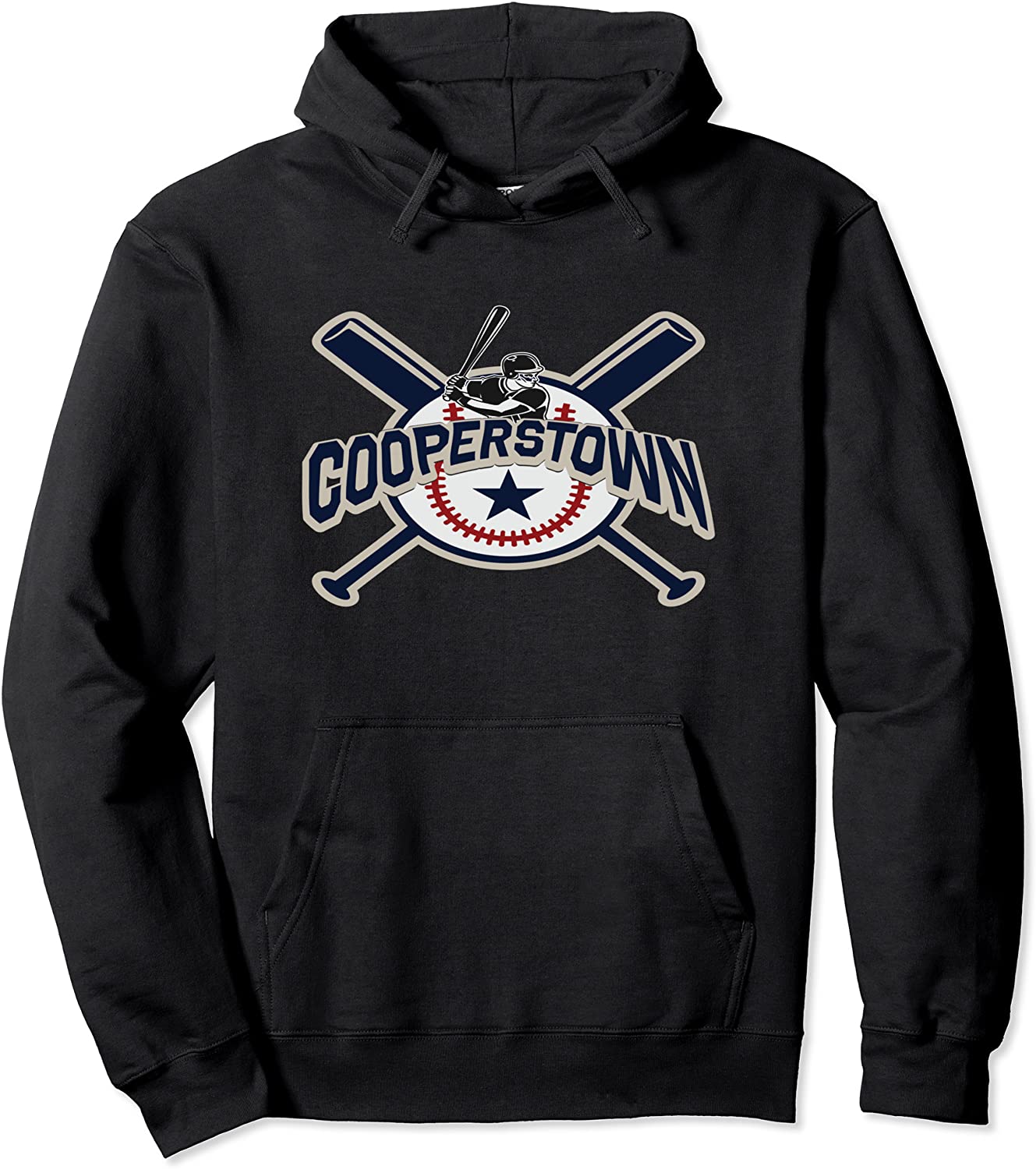 Cooperstown New York Baseball Game Family Vacation Hoodie