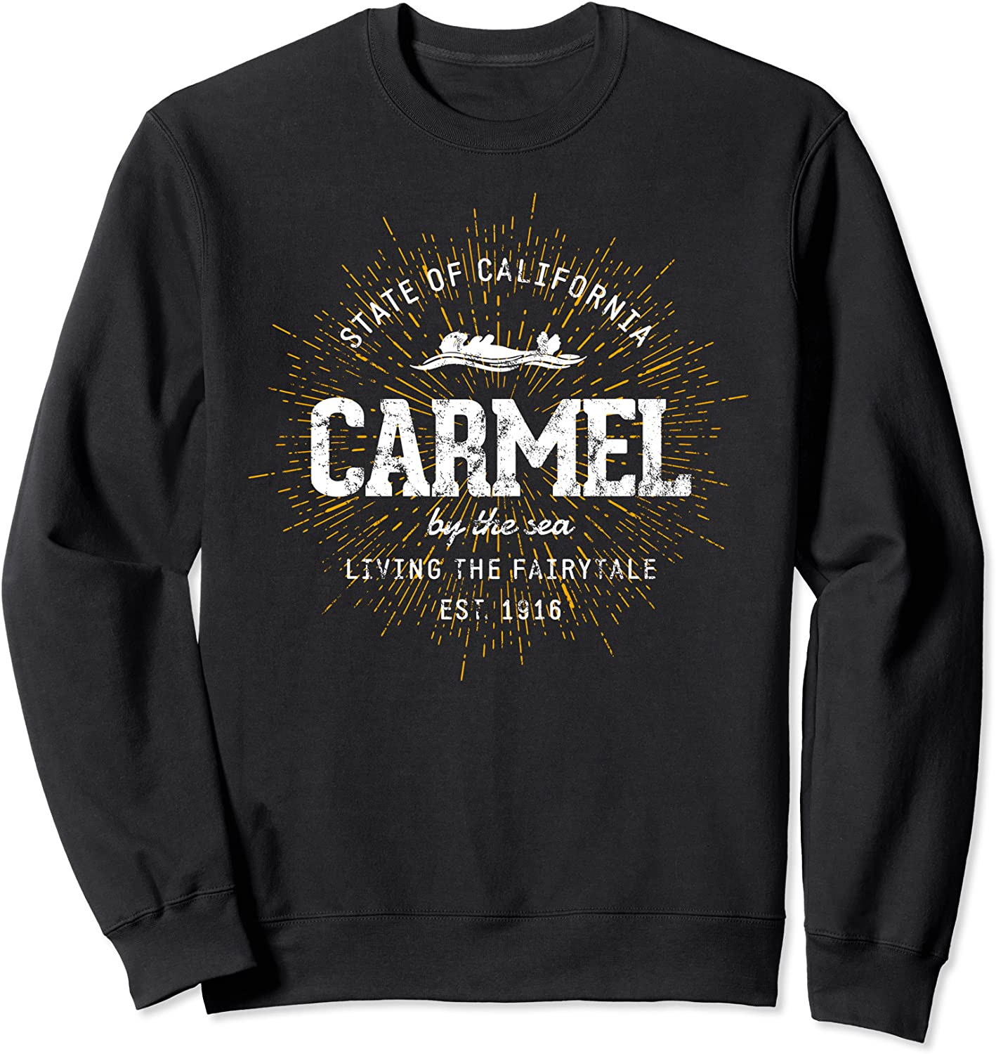 Retro Style Vintage Carmel by the Sea Sweatshirt