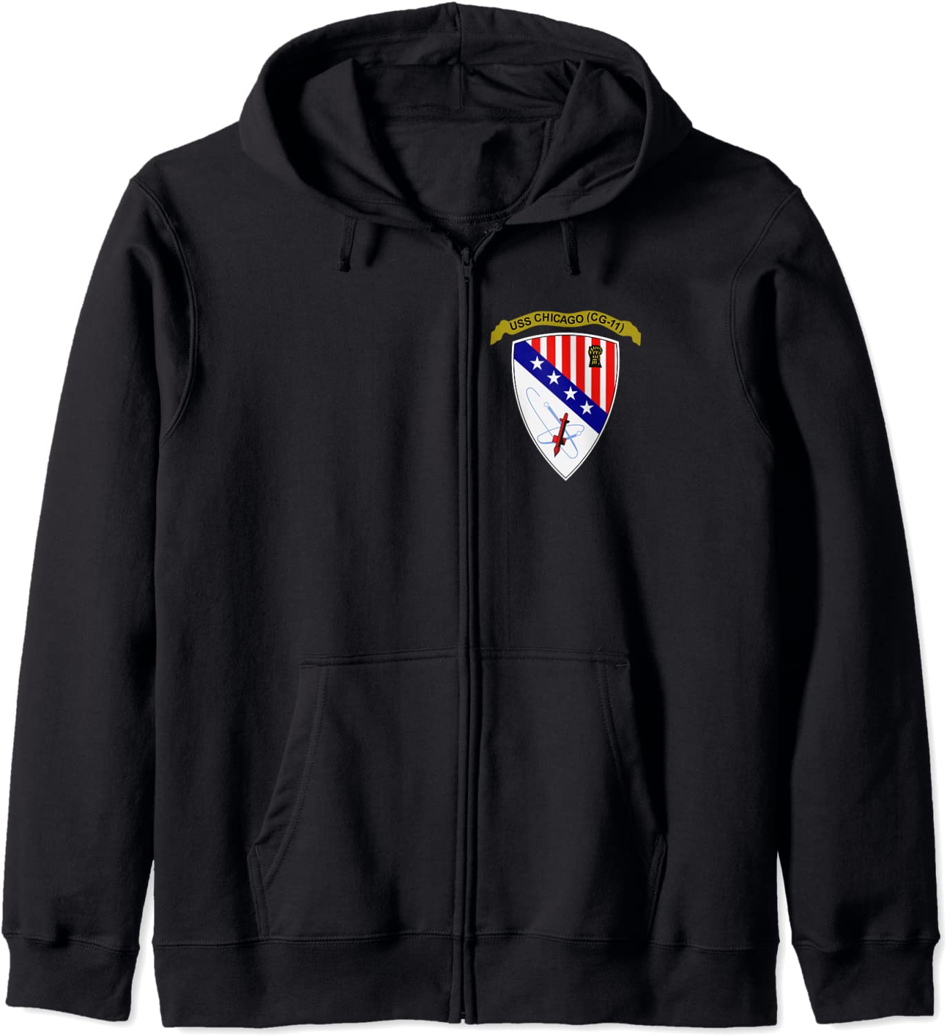 USS Chicago CG-11 Hoodie