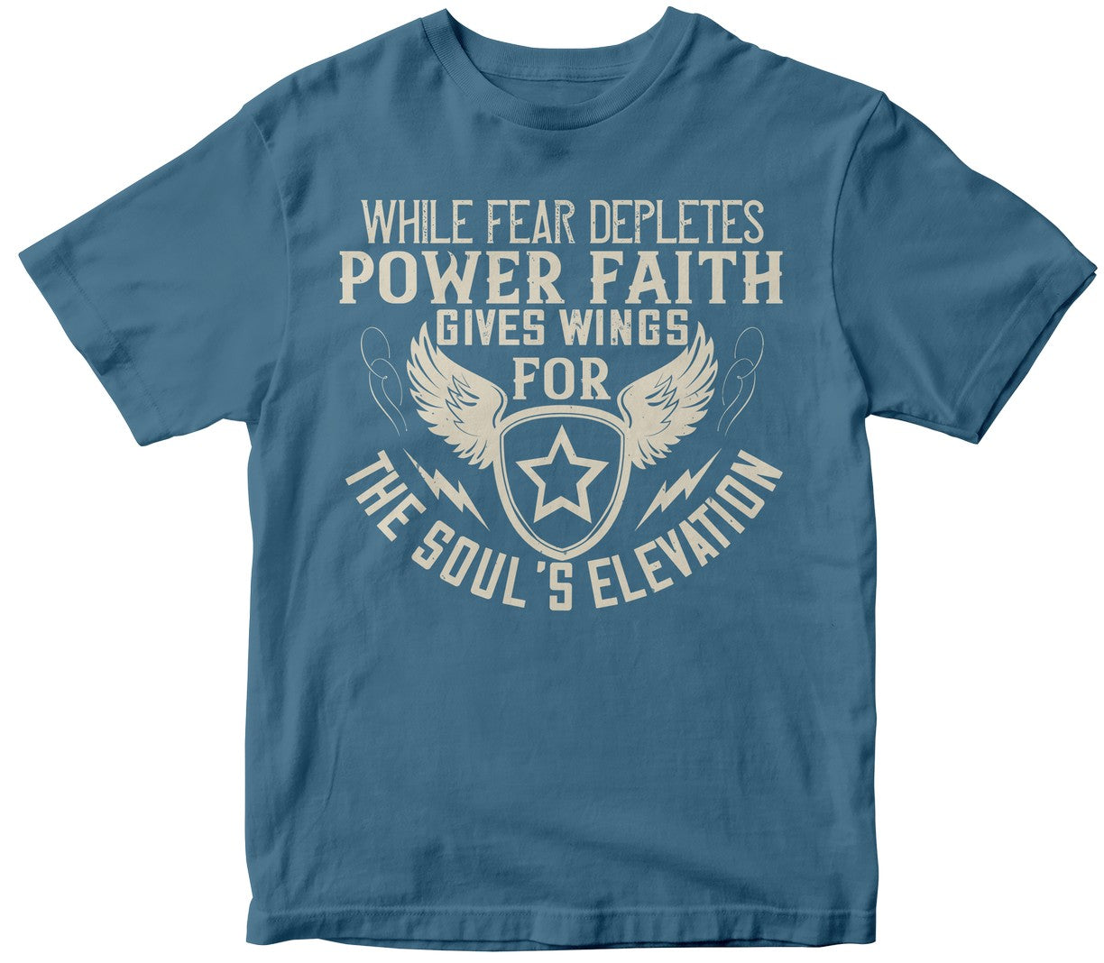While Fear Depletes Power, Faith Gives Wings For The Soul’S Elevation
