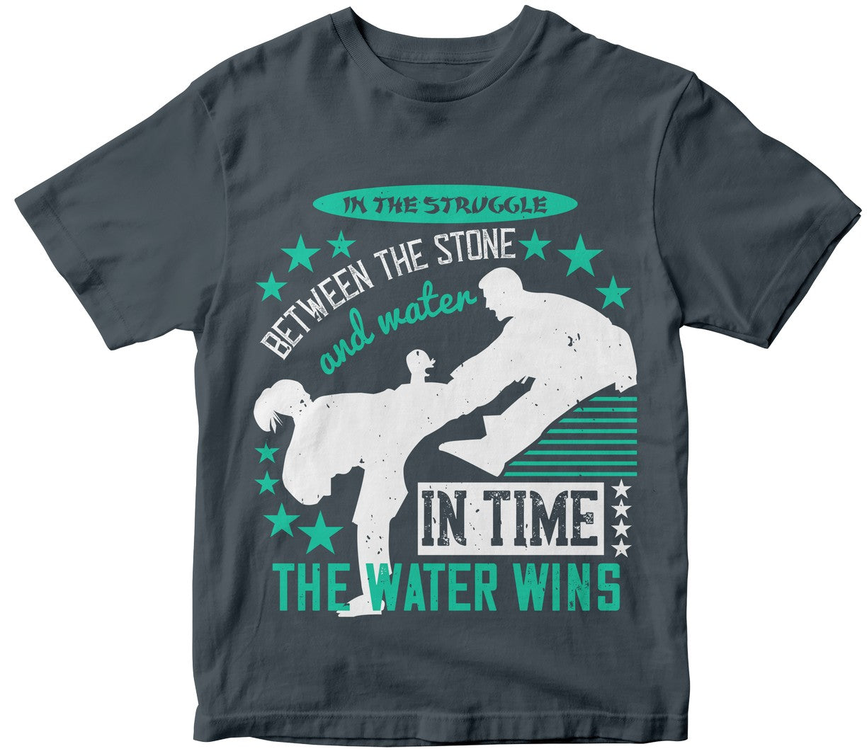 In The Struggle Between The Stone And Water, In Time, The Water Wins