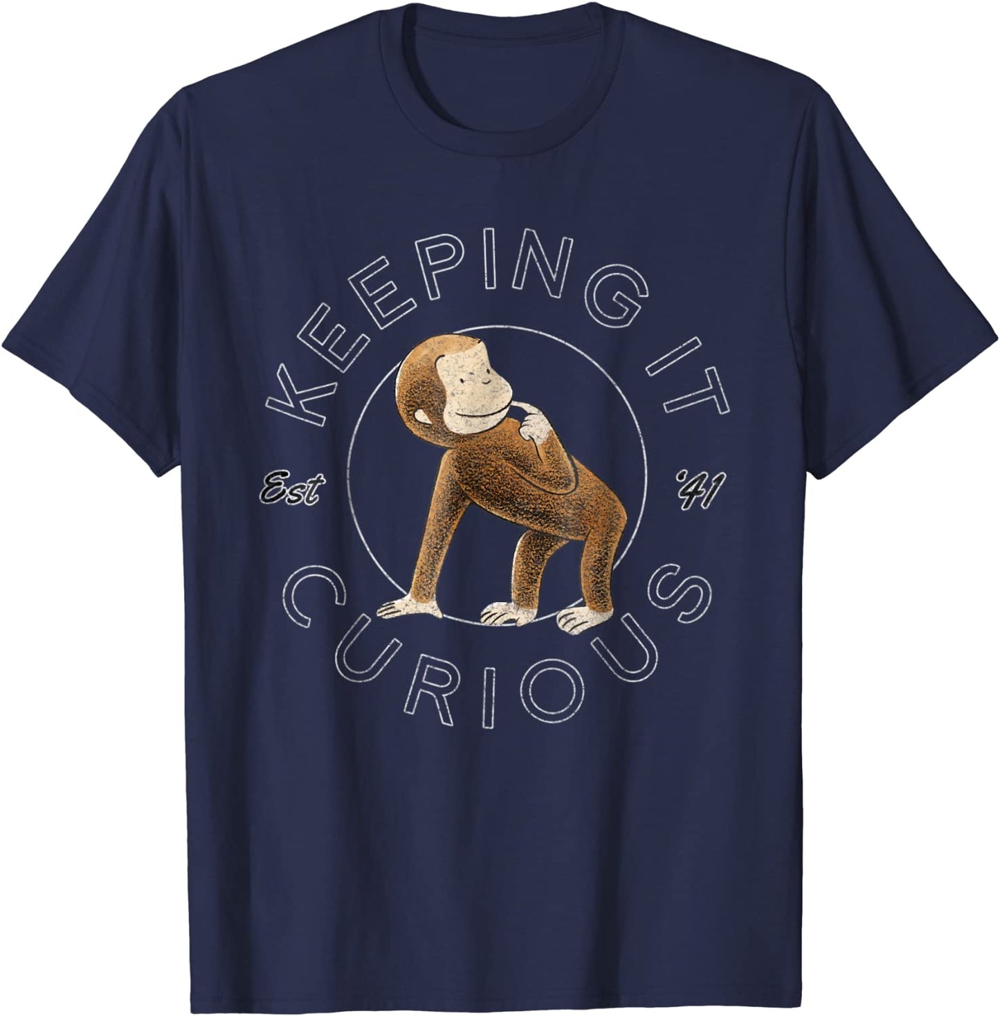 Curious George Keeping It Curious Graphic T-Shirt