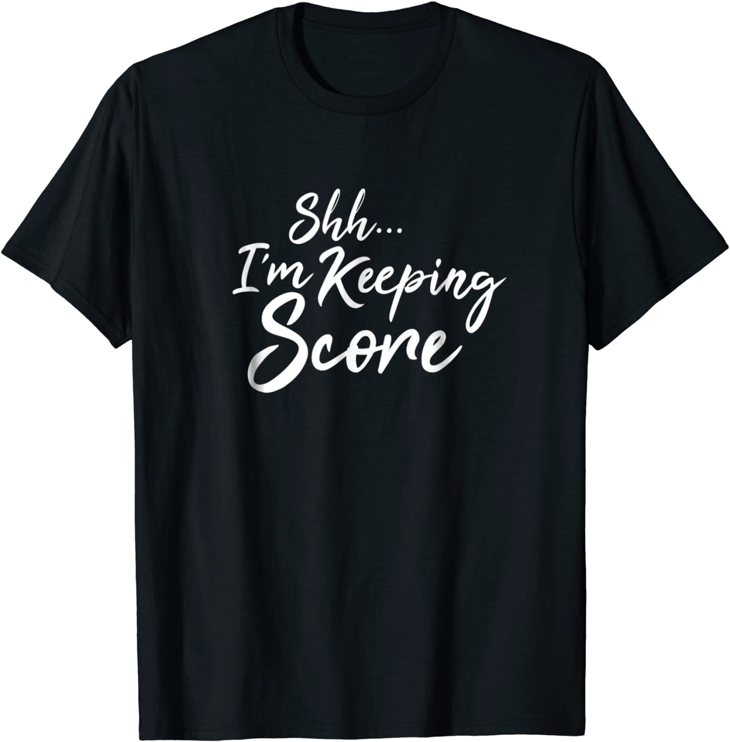 Scorekeeper Gift Funny Sports Coach Score Book Keeper Tshirt