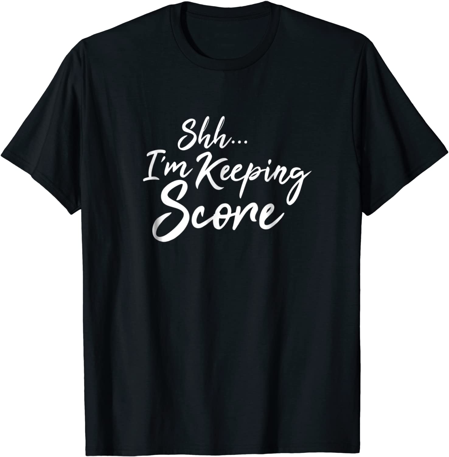 Scorekeeper Gift Funny Sports Coach Score Book Keeper Tshirt