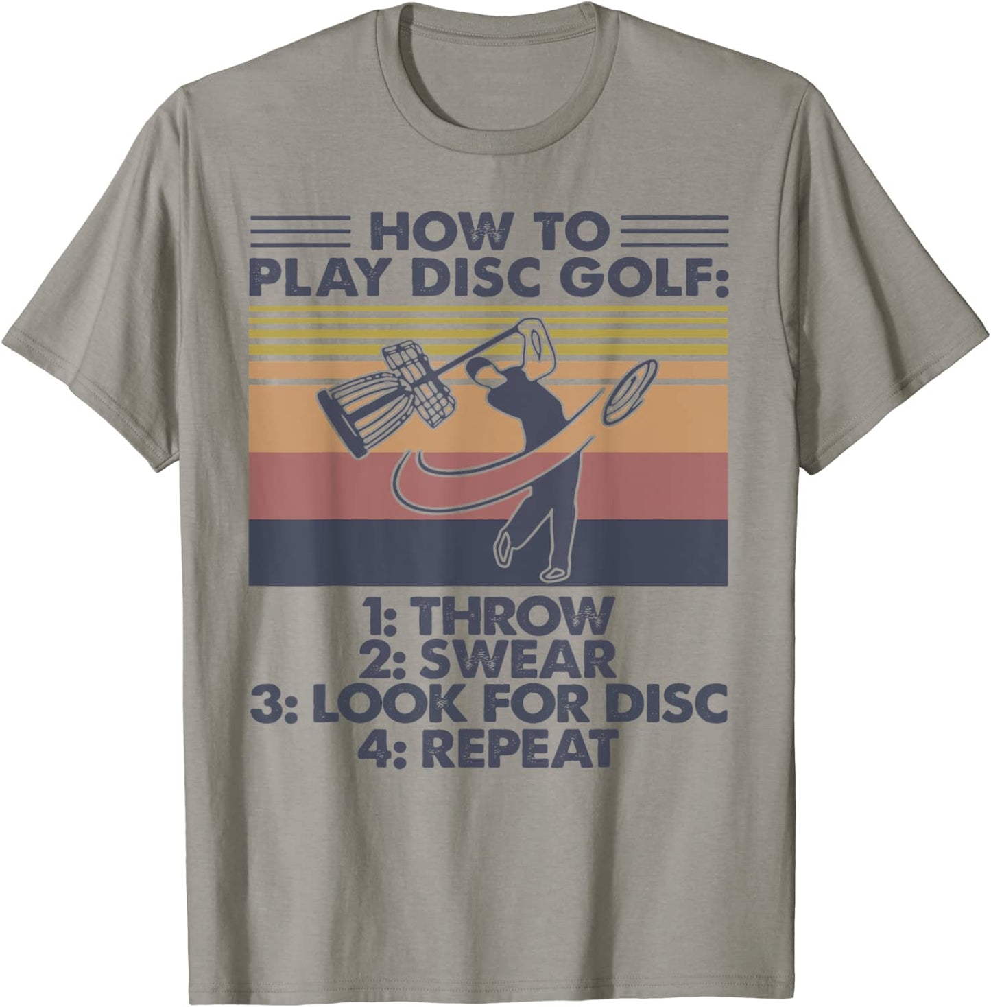 disc golf tee shirts for men funny disc golf shirts women T-Shirt