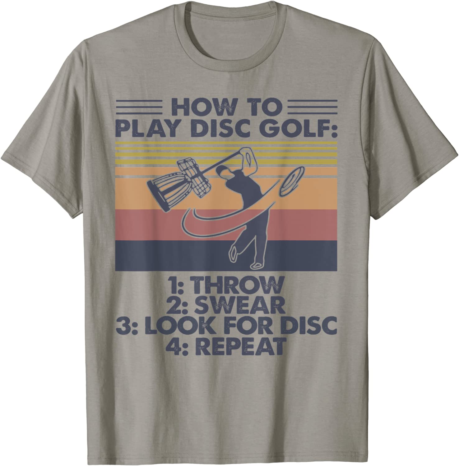disc golf tee shirts for men funny disc golf shirts women T-Shirt