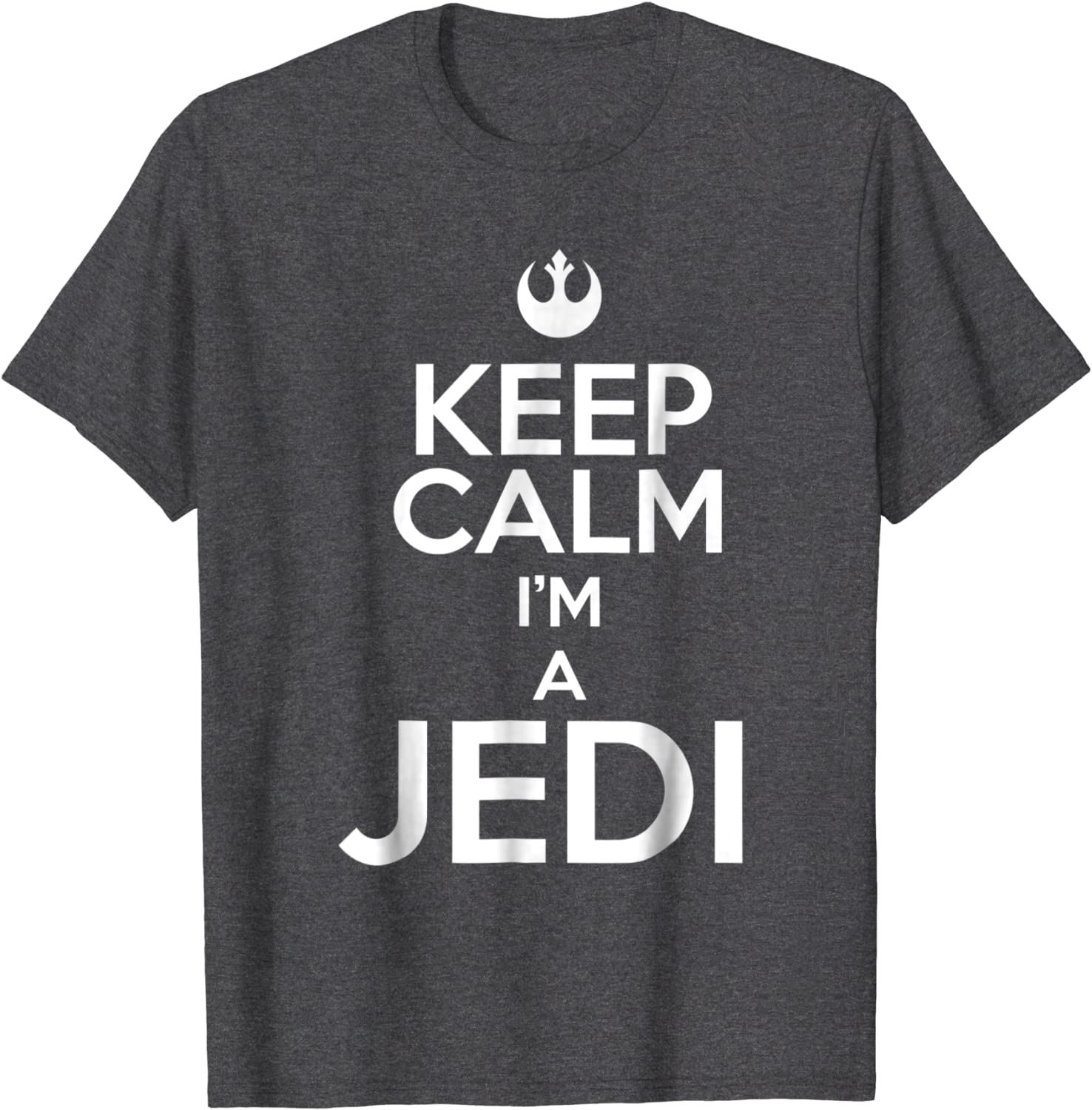 Star Wars Keep Calm Im A Jedi Rebel Symbol Graphic T-Shirt
