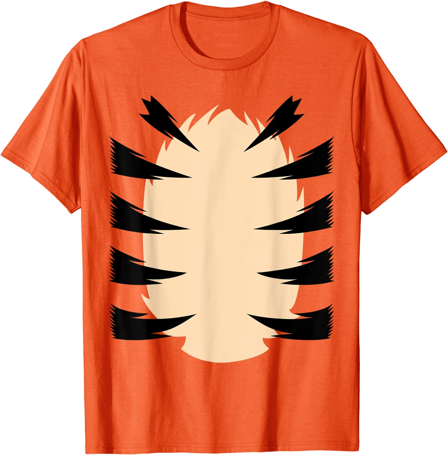 Orange Tiger Costume for Kids DIY Halloween Costume T-Shirt