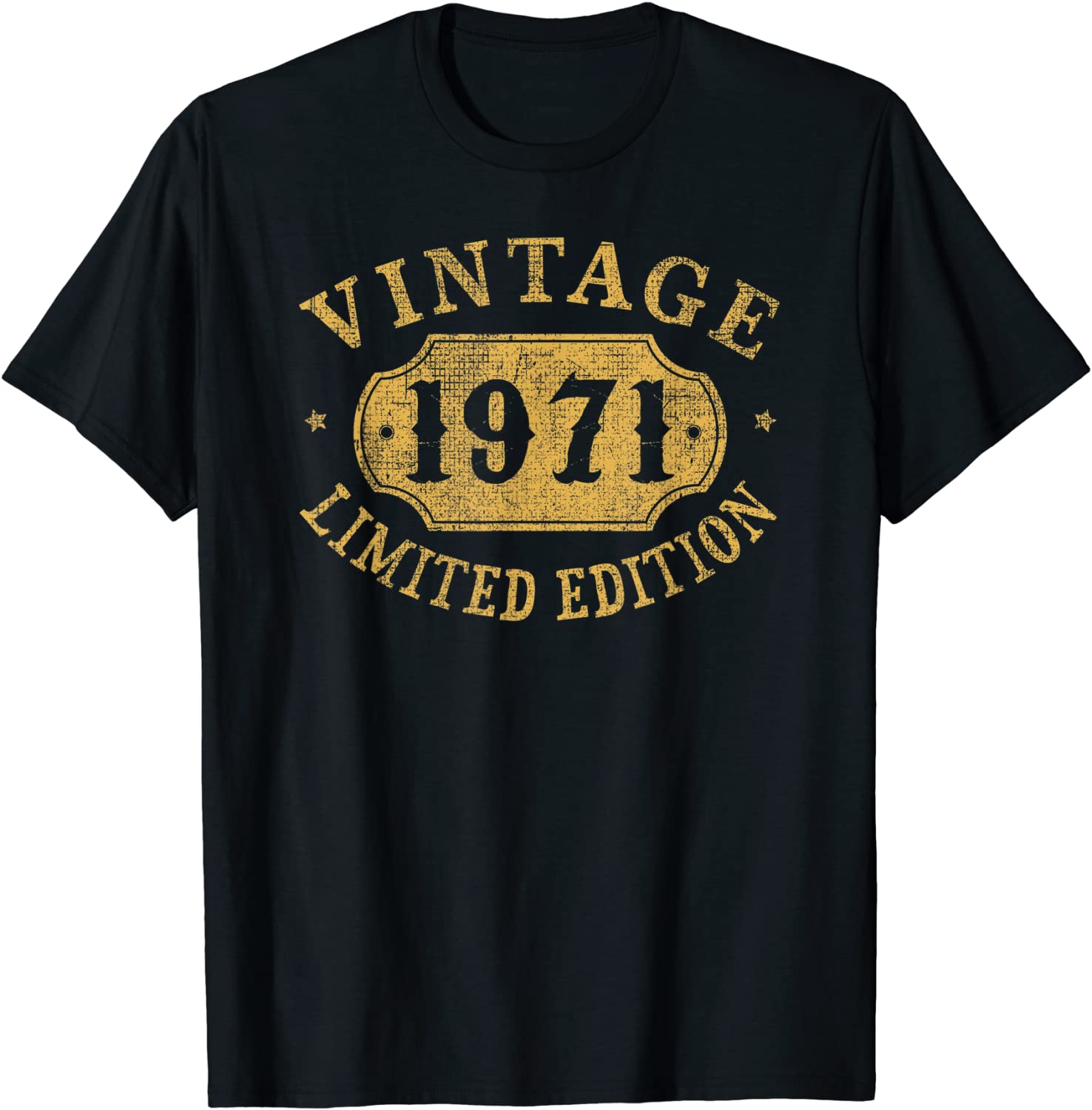 50 years old 50th Birthday Anniversary Gift Limited 1971 T-Shirt