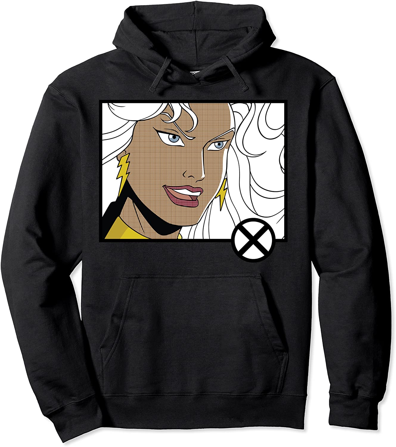 Marvel X-Men Storm Head Shot Panel Pullover Hoodie