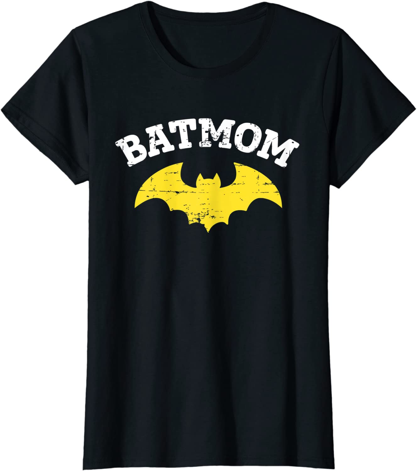 Womens Women Batmom Vintage Mom Mother Mama Gifts T Shirt T-Shirt