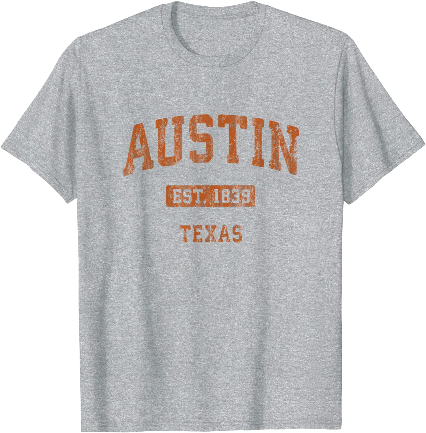 Austin Texas TX Vintage Athletic Sports Design T-Shirt