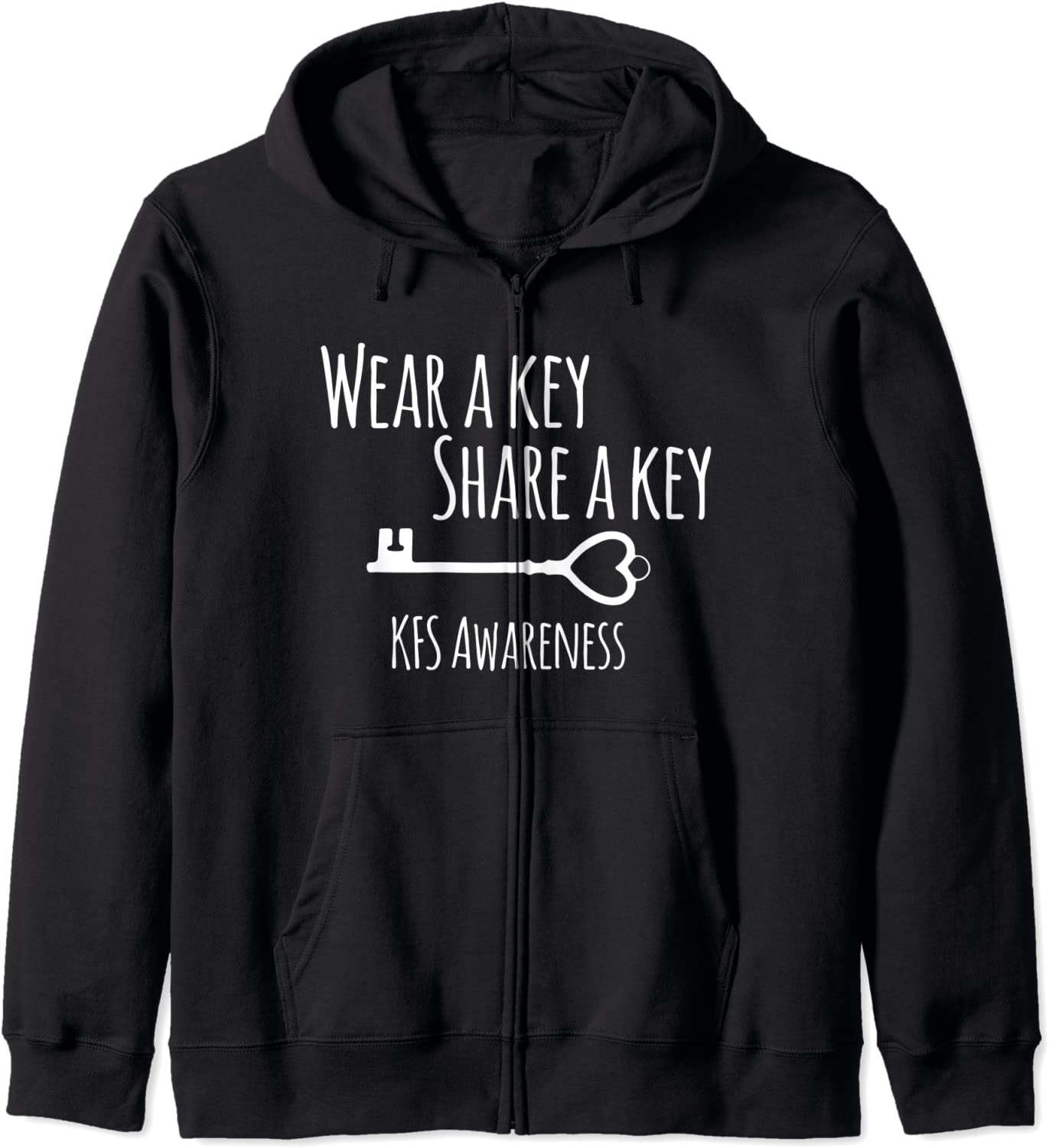 Klippel-Feil Syndrome Awareness KFS rare disease day Hoodie