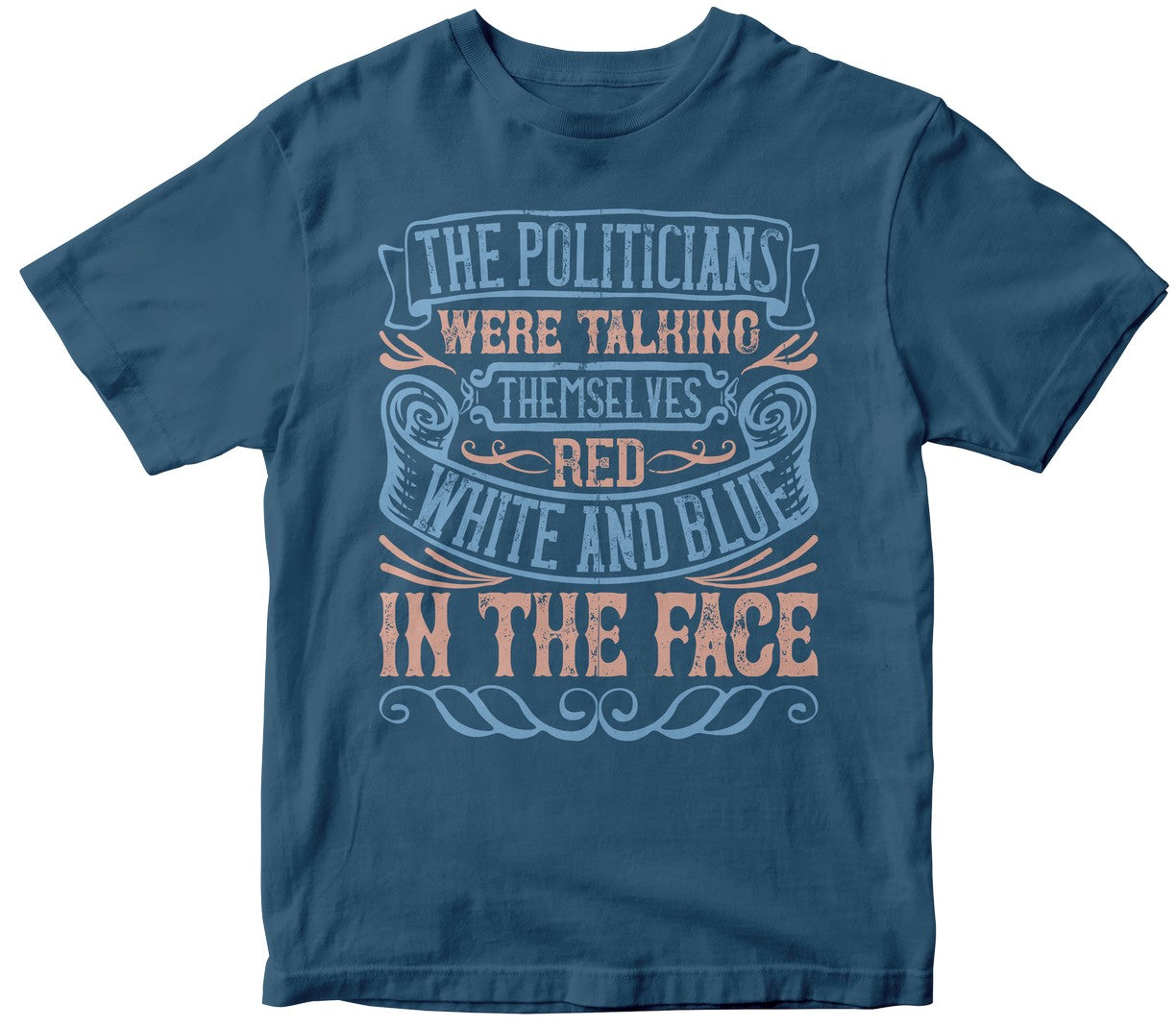 The Politicians Were Talking Themselves Red, White And Blue In The Face