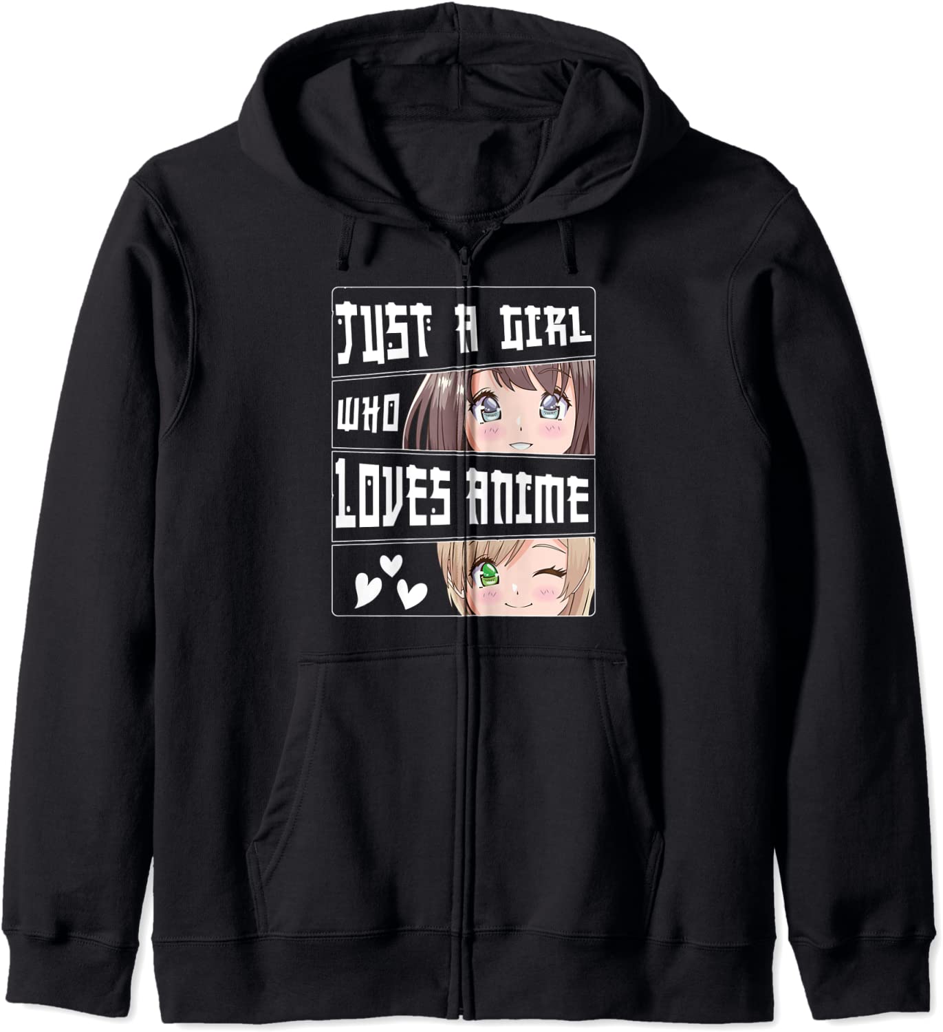 Anime Girl shirt Gift for teen Just a Girl Who Loves Anime Hoodie