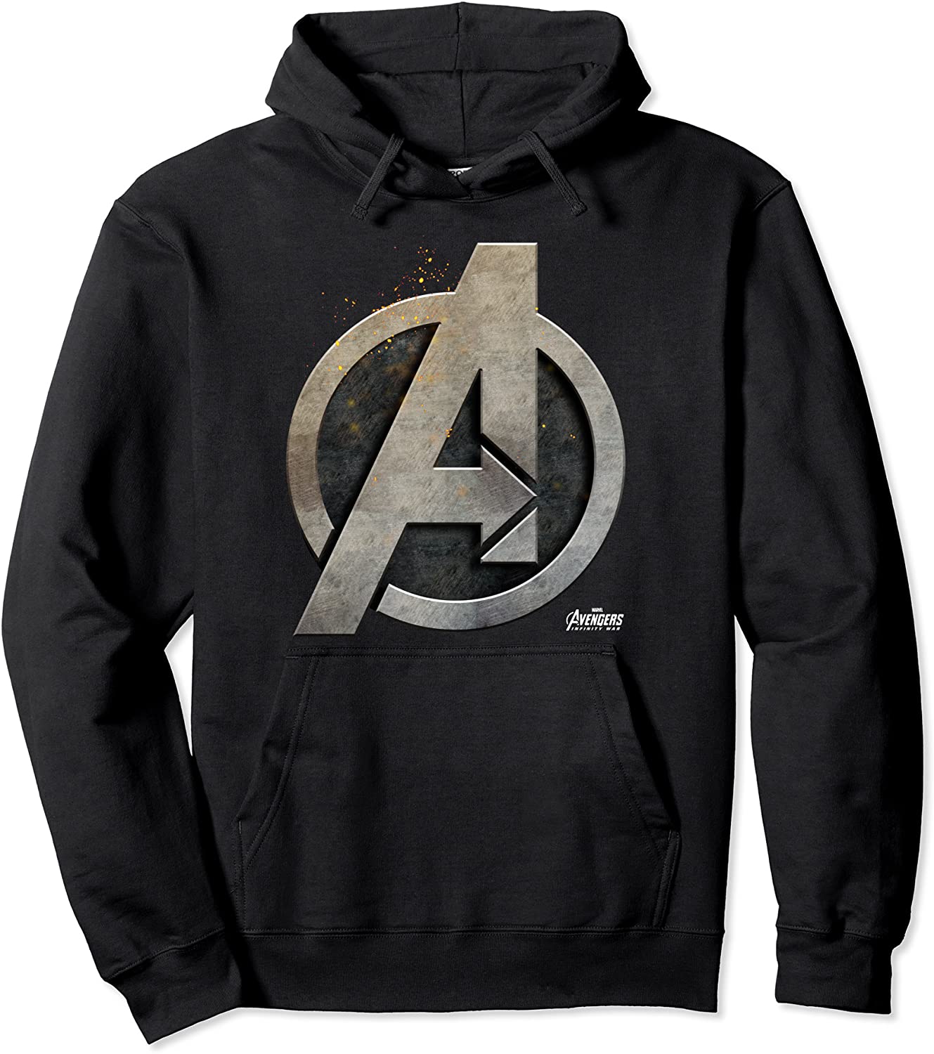 Marvel Avengers Infinity War Steel Symbol Graphic Hoodie