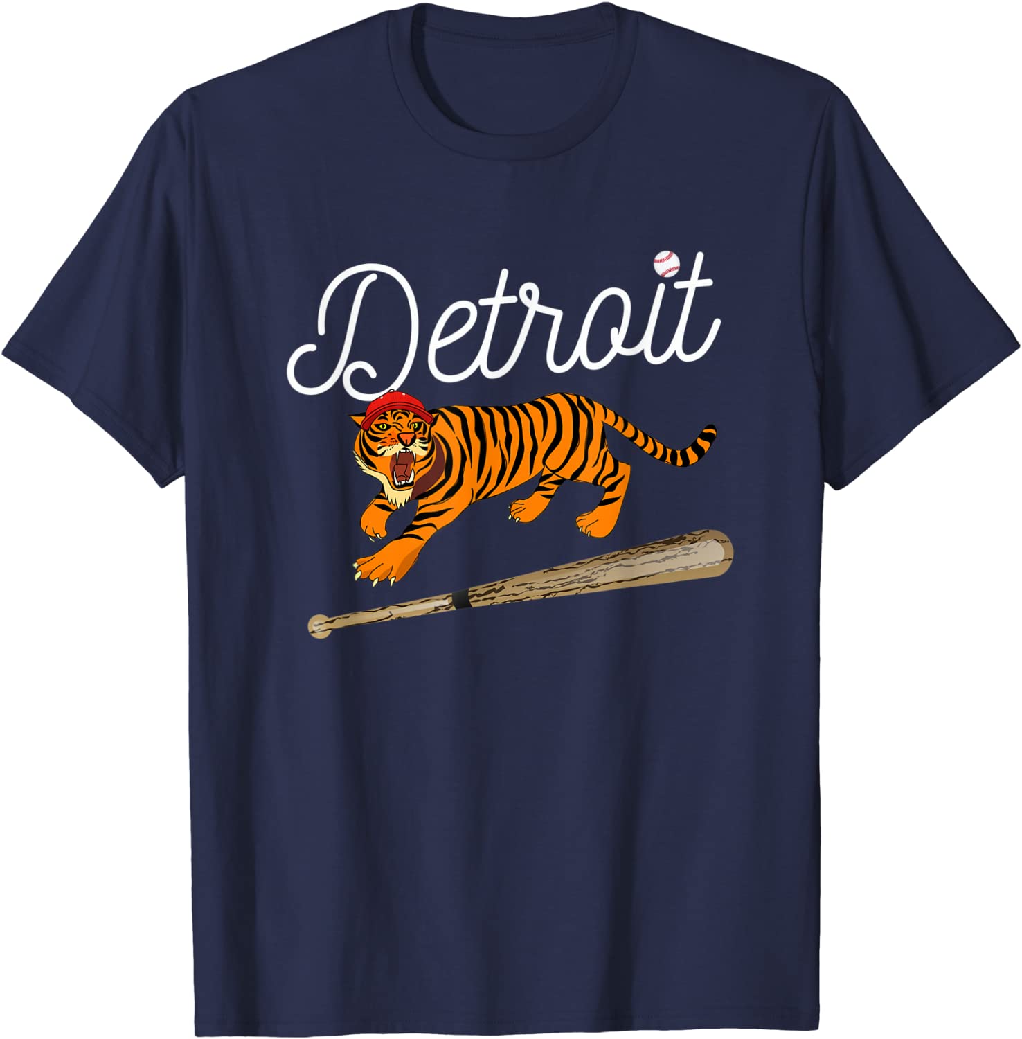 Distressed Tiger Mascot Tshirt Funny Sport Tiger Design
