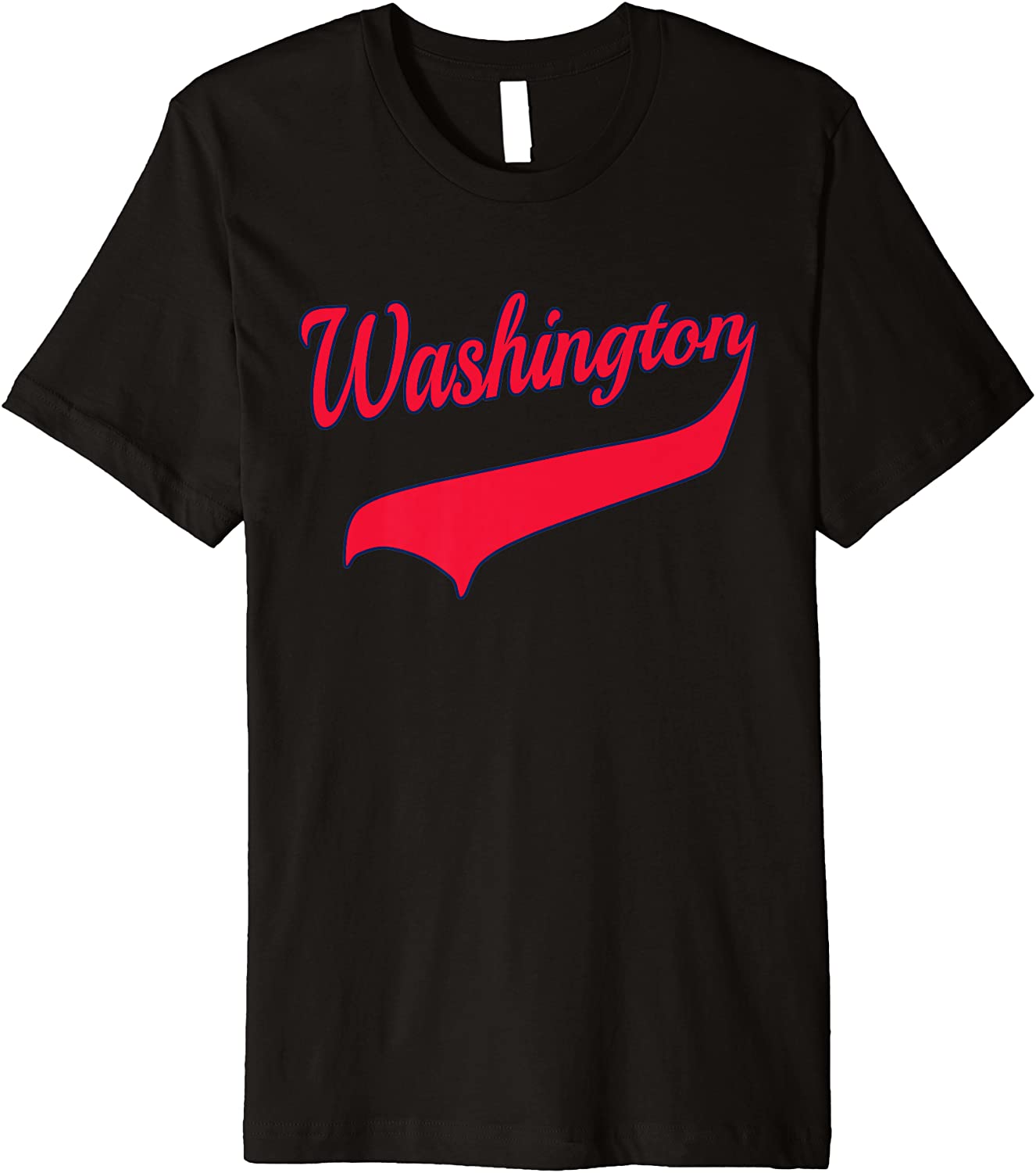 College University style Washington National Baseball Sport Premium T-Shirt