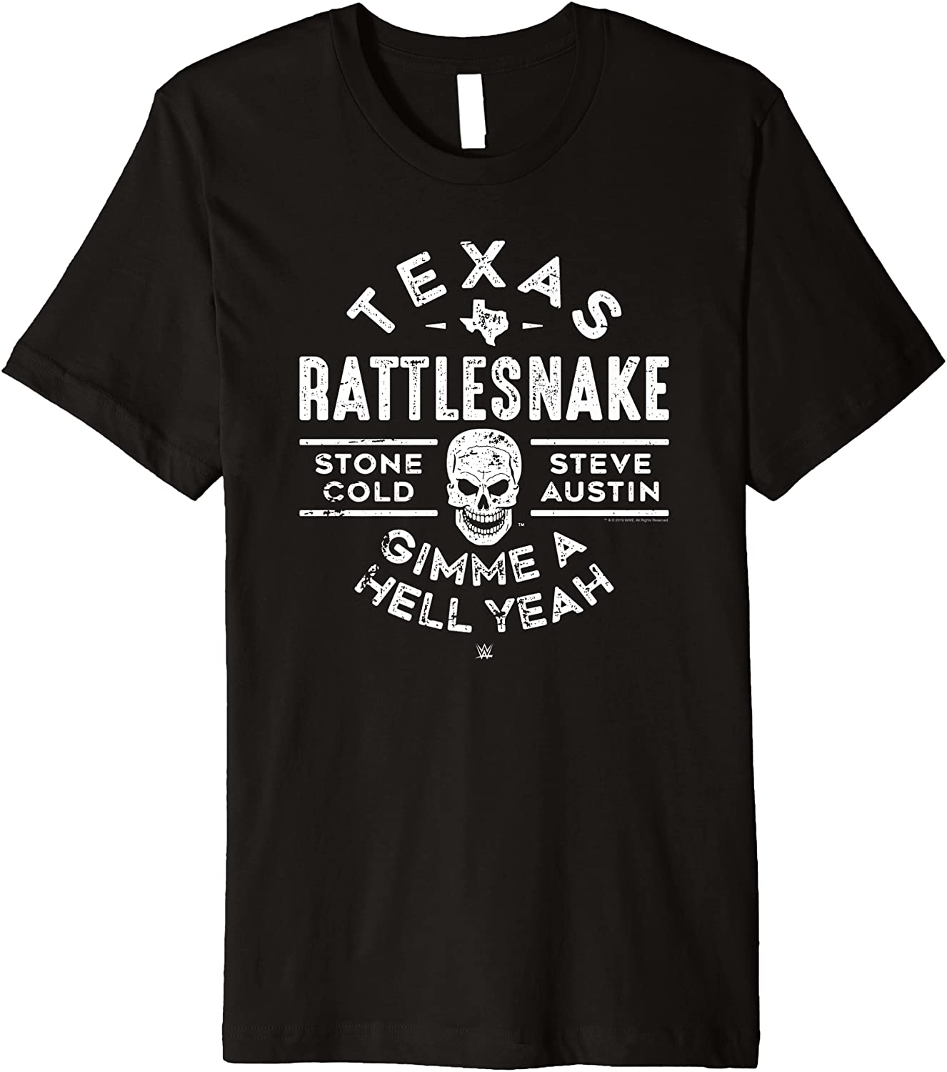WWE Texas Rattlesnake Steve Austin Hell Yeah Premium T-Shirt