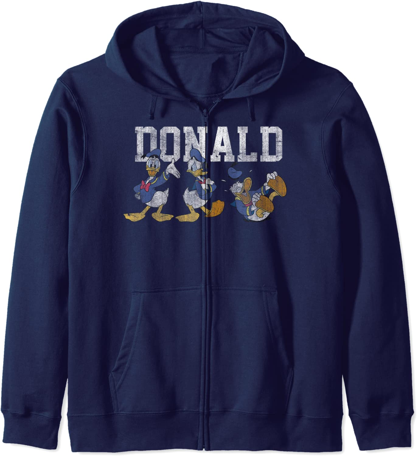Disney Mickey And Friends Donald Duck Pose Lineup Hoodie