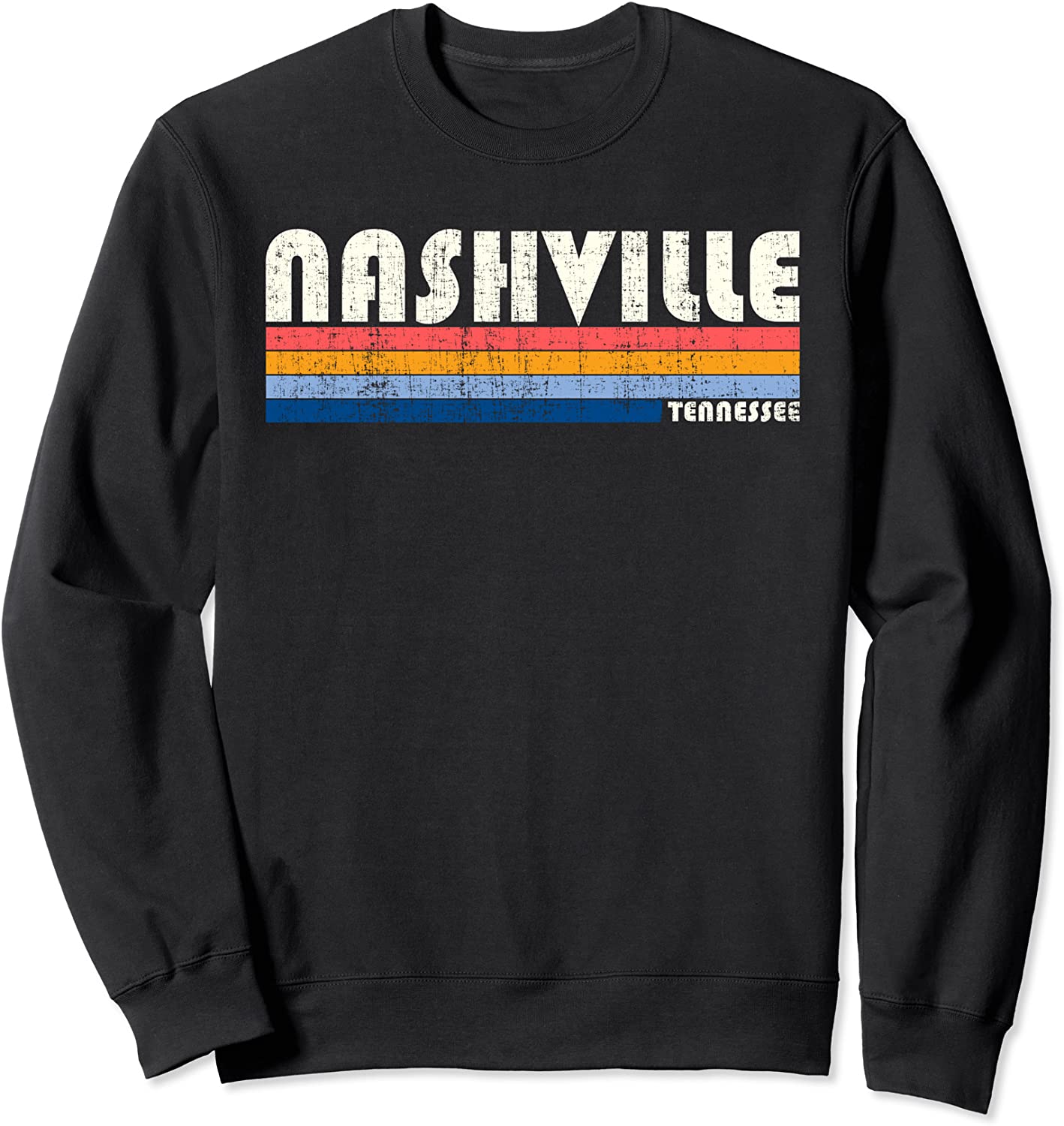 Vintage 70s 80s Style Nashville TN Sweatshirt